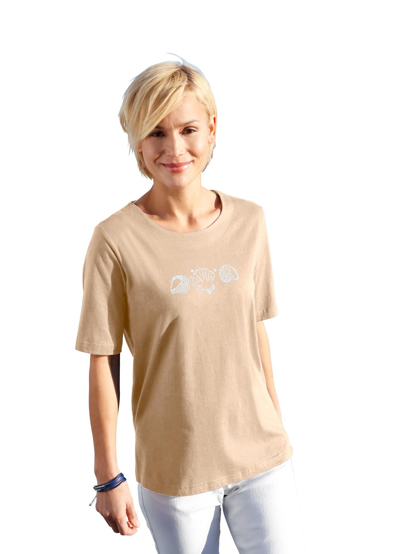 Beige T-Shirts BAUR kaufen 2024 für Damen | ▷ Winter