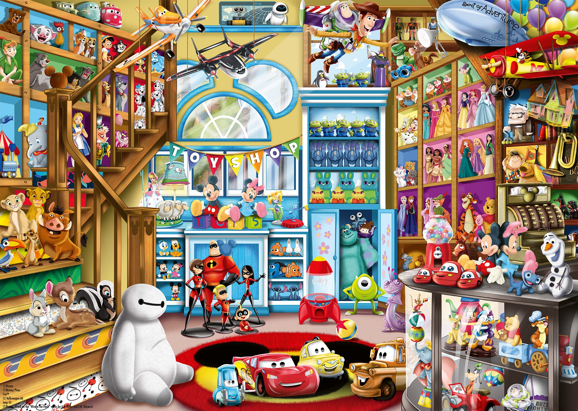 Ravensburger Puzzle »Disney Classics, Im Spielzeugladen«, Made in Germany