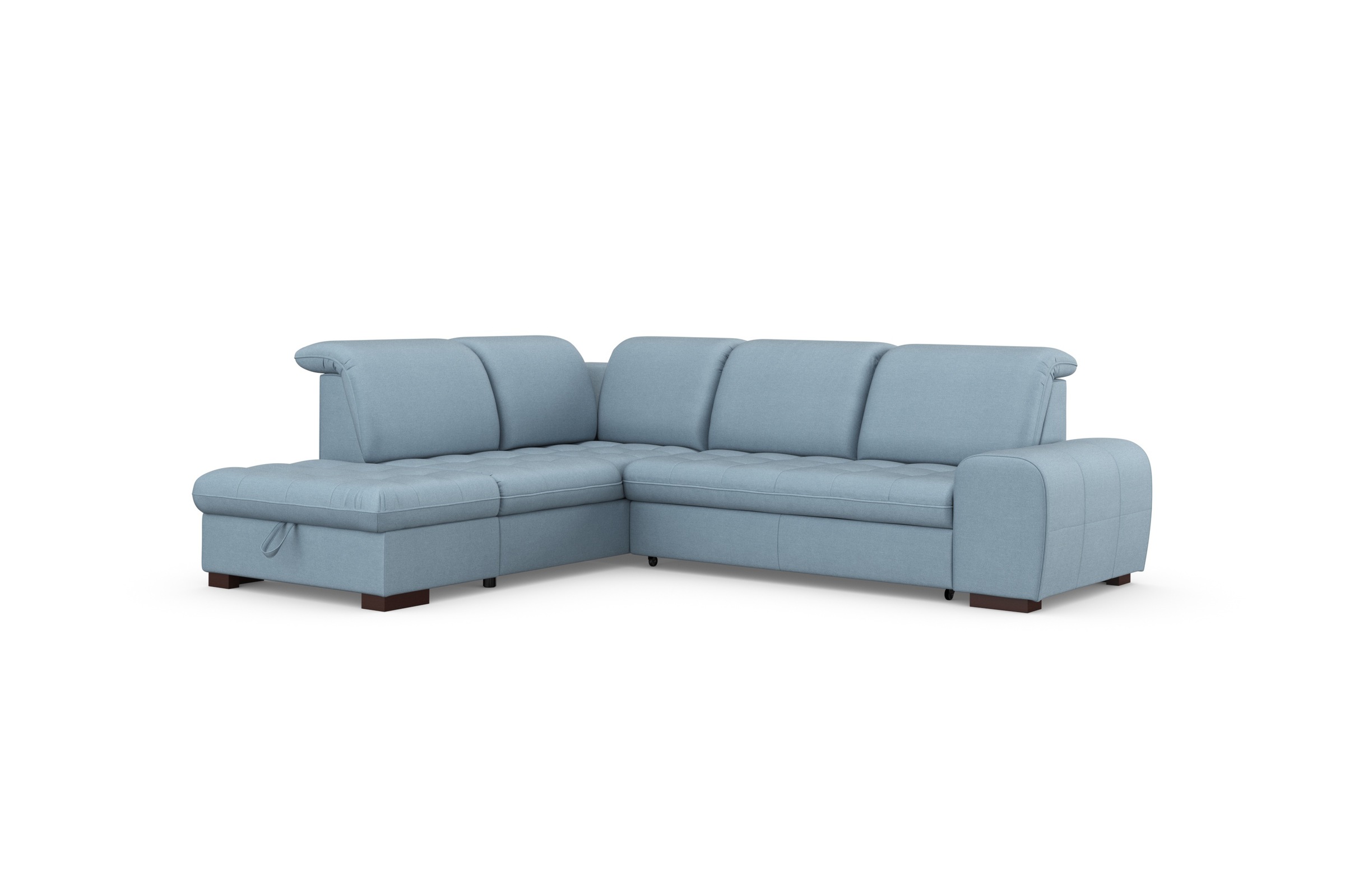 Thumbnail - sit&more "Luxor L-Form" wahlweise mit Bettfunktion, Stauraum und Kopfteilverstellung