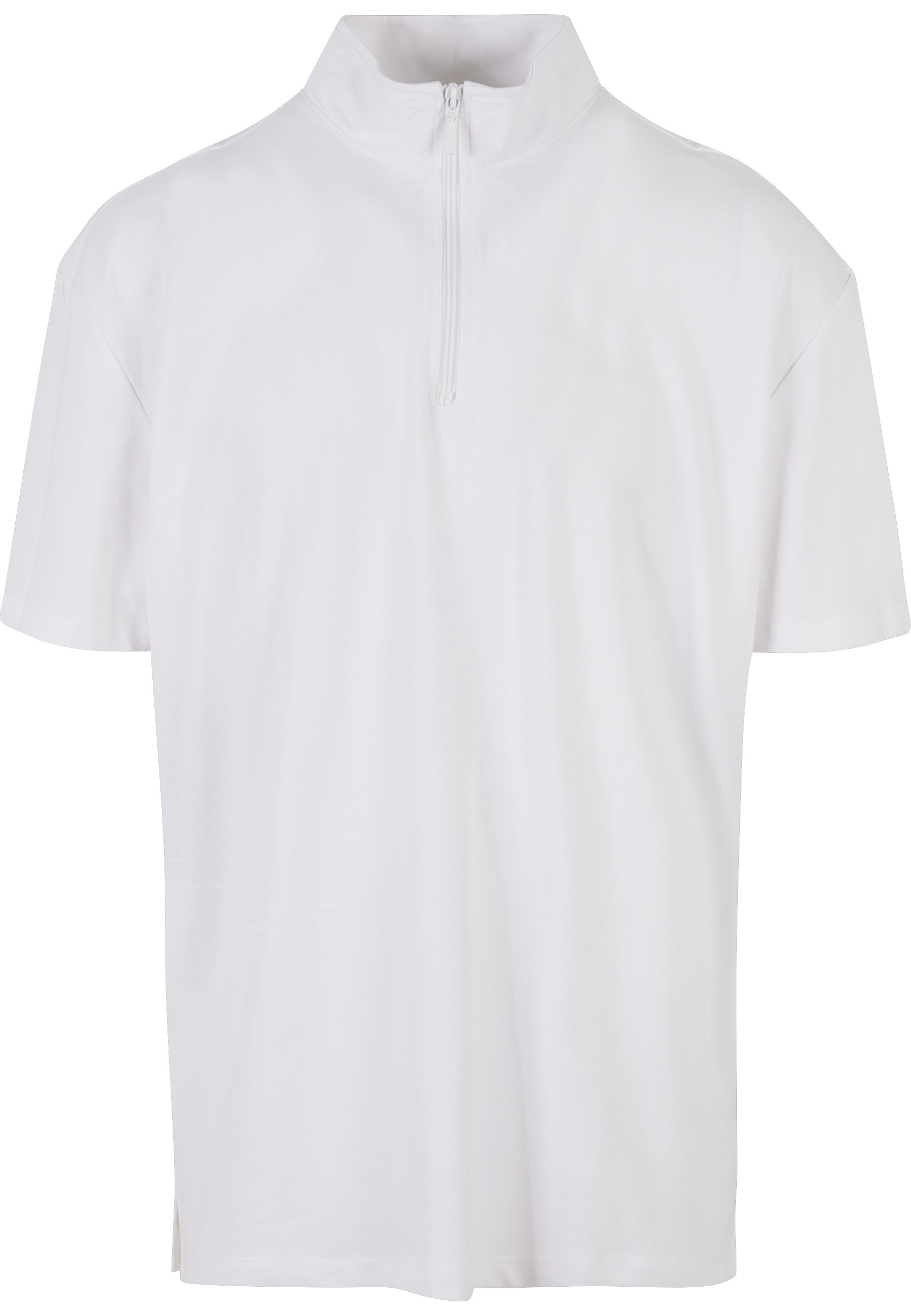 URBAN CLASSICS T-Shirt "Urban Classics Herren Boxy Zip Pique Tee" 1 Stk.