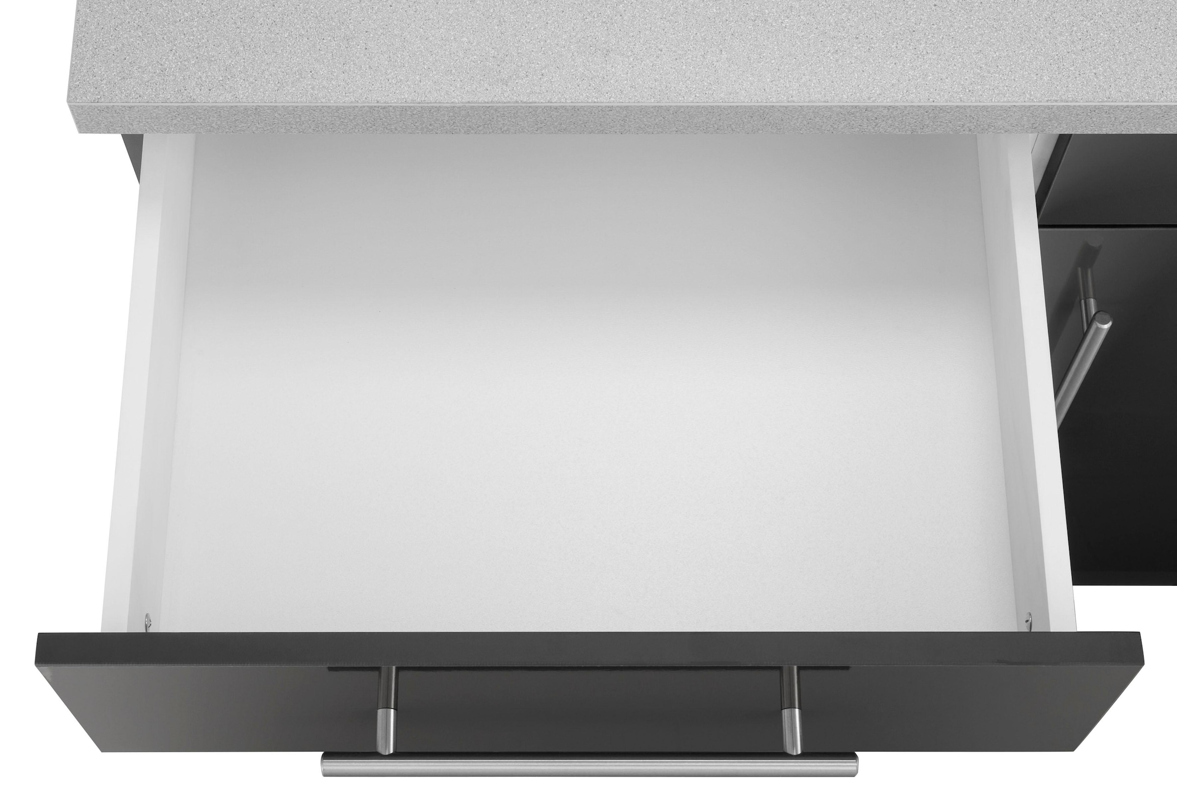 wiho Küchen Küchenzeile »Cali«, mit E-Geräten, Breite 220 cm