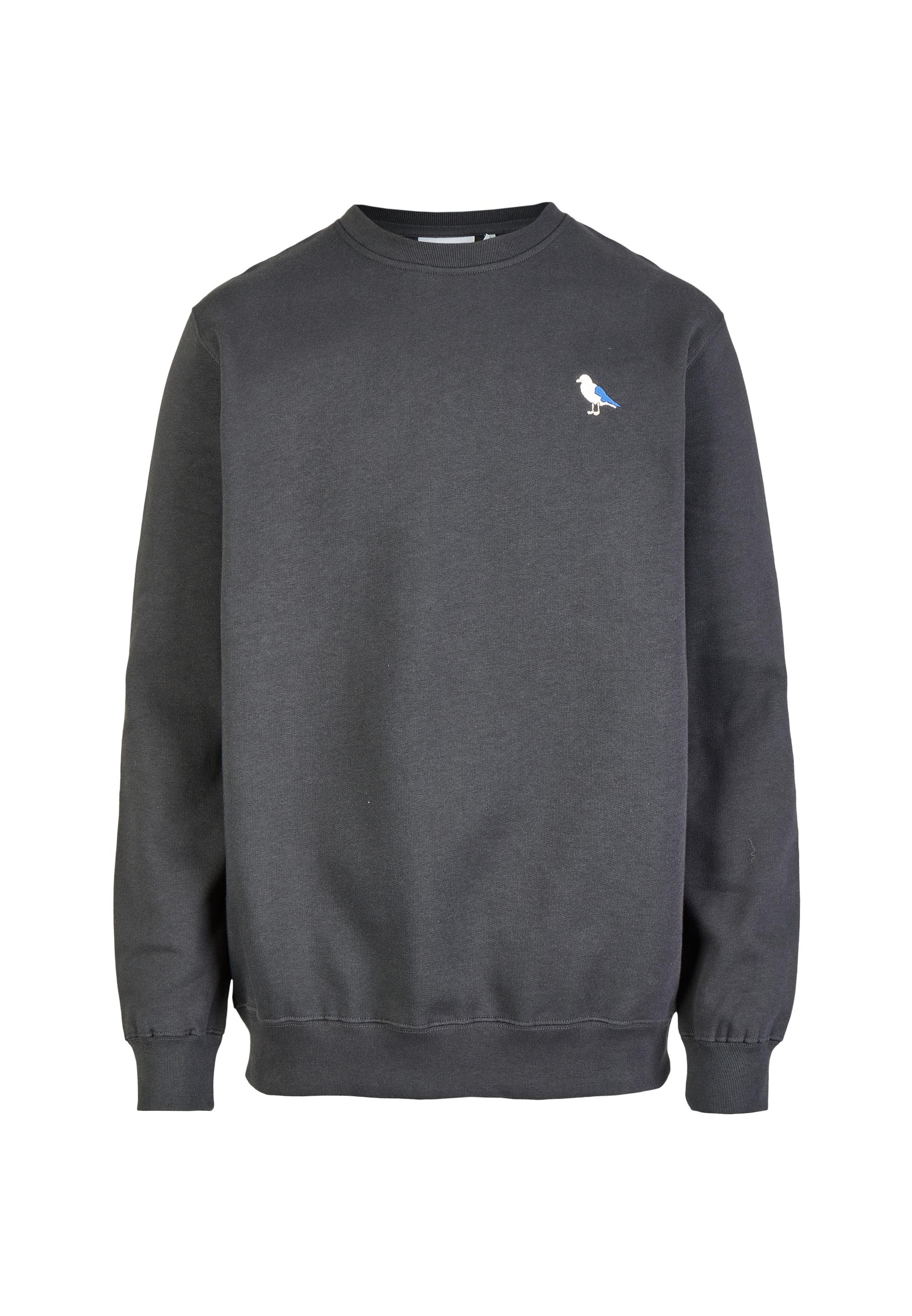 Cleptomanicx Sweatshirt »Embro Gull«, mit kleiner Möwen-Stickerei