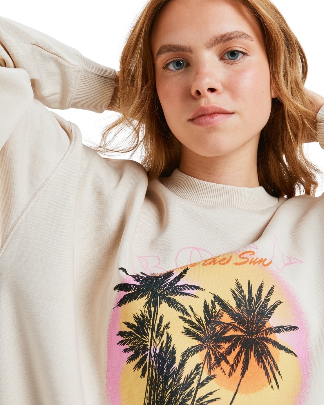 Roxy Fleecepullover »Lineup Oversized«
