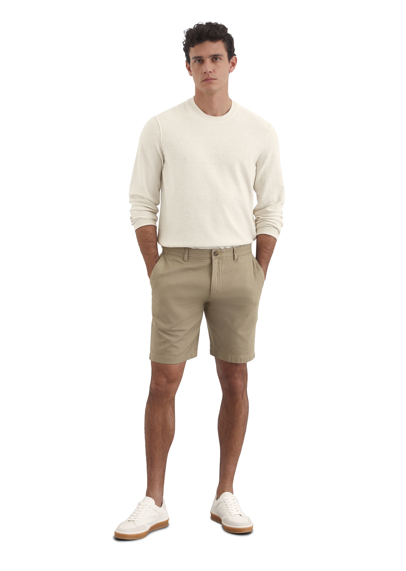 Marc O'Polo Shorts »aus Bio-Baumwoll-Mix«
