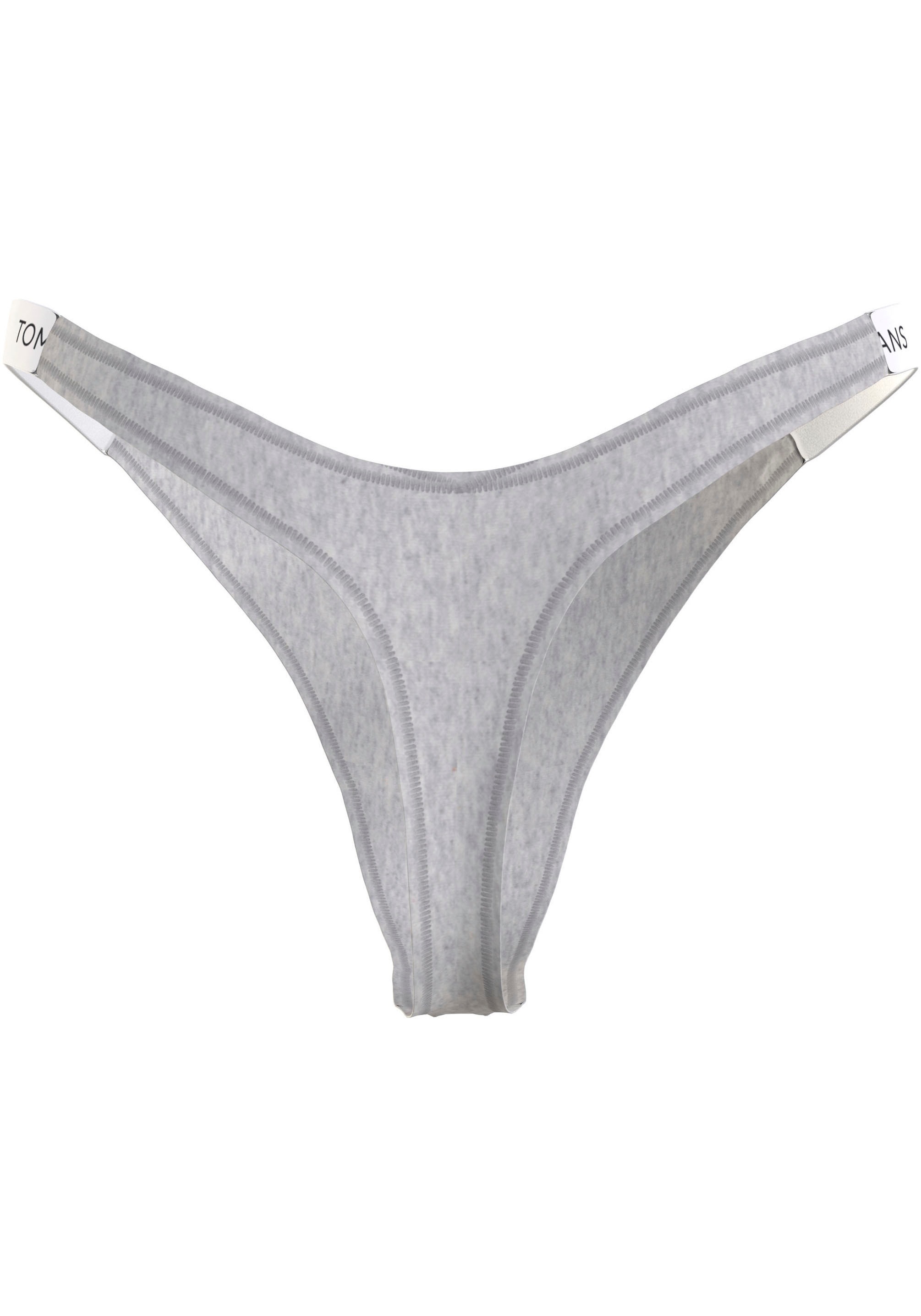 Tommy Hilfiger Underwear String »HIGH LEG THONG (EXT SIZES)«, meliert, Logoschriftzug