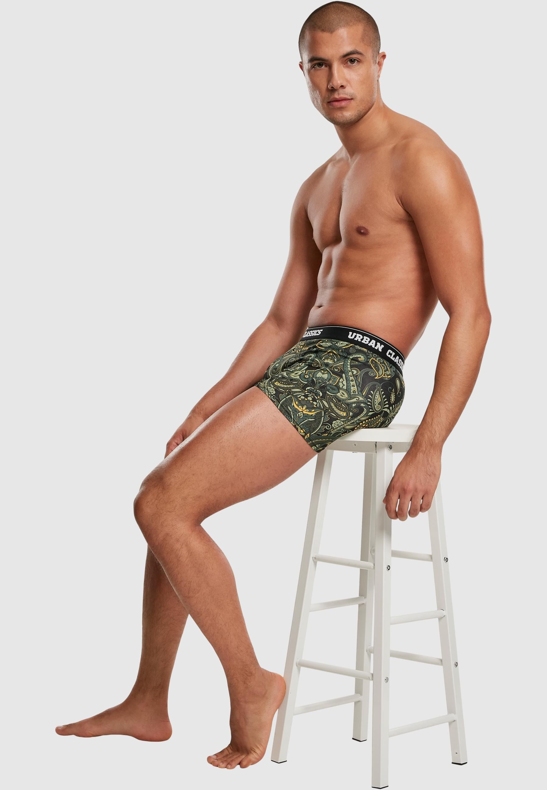 URBAN CLASSICS Boxershorts »Urban Classics Herren Boxer Shorts 3-Pack«, (1 St.)