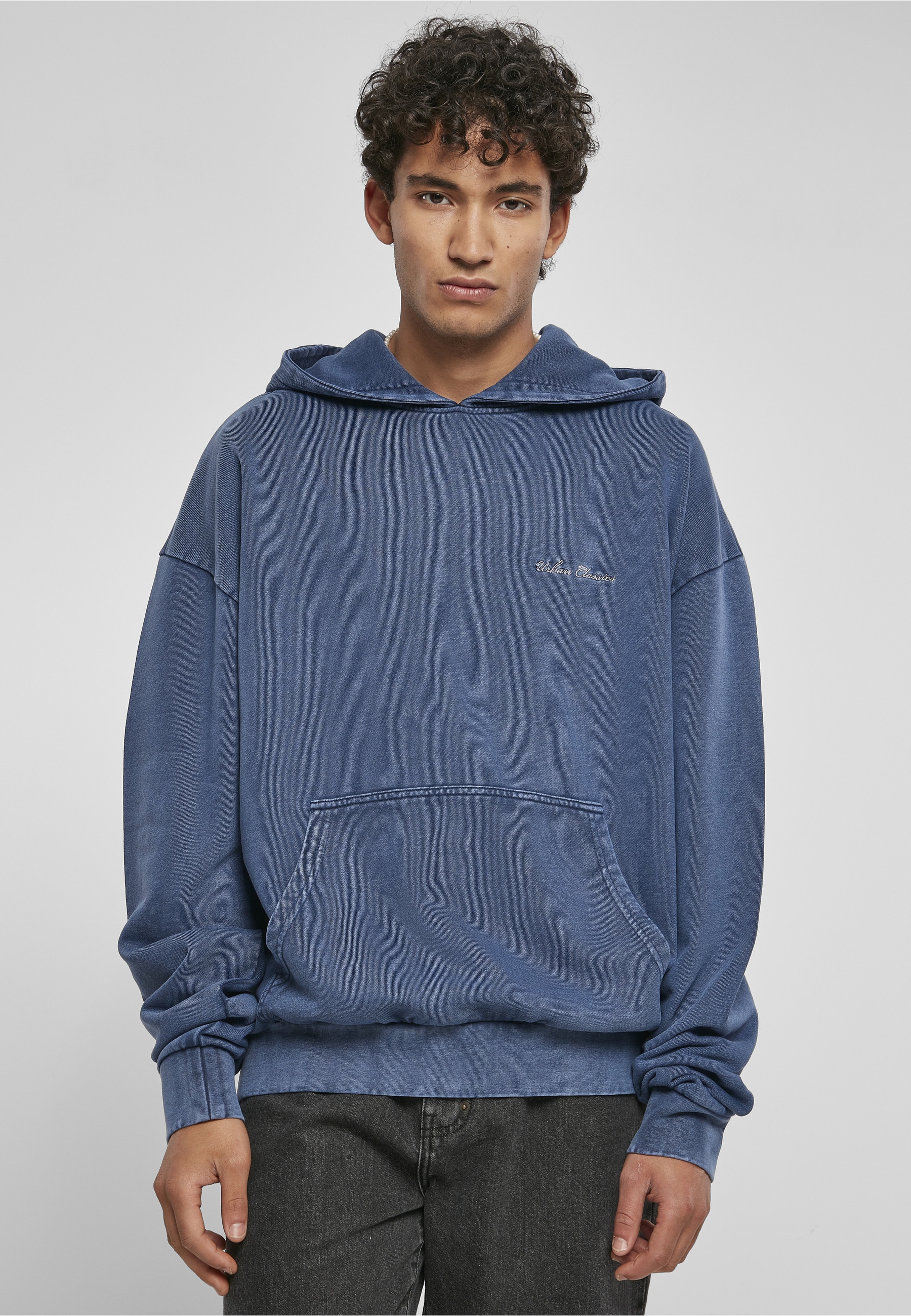 URBAN CLASSICS Kapuzenpullover »Urban Classics Herren Small Embroidery Hoody« 1 Stk.