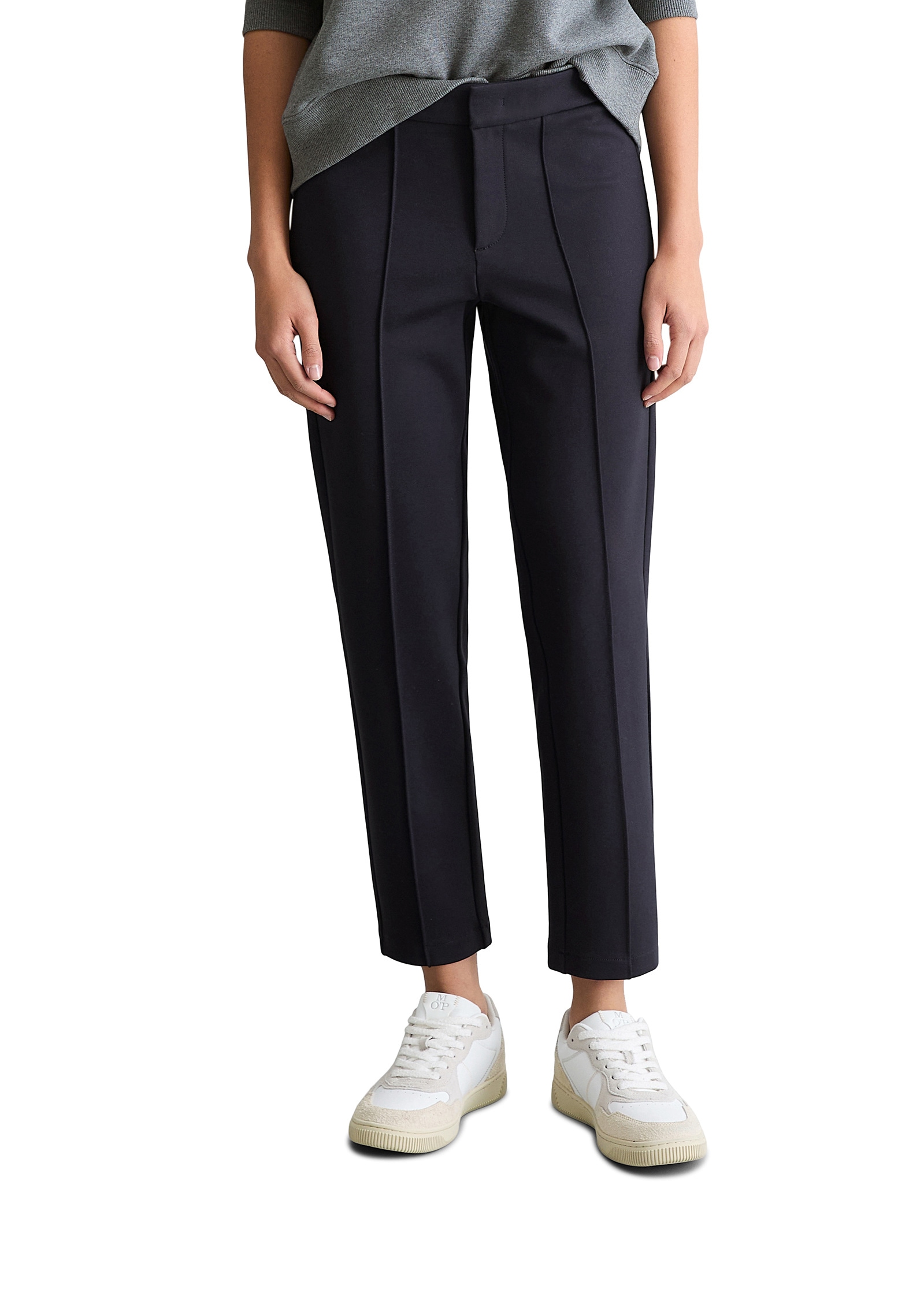 Marc OPolo DENIM Chinohose "aus kompakter Interlock-Qualität" günstig online kaufen