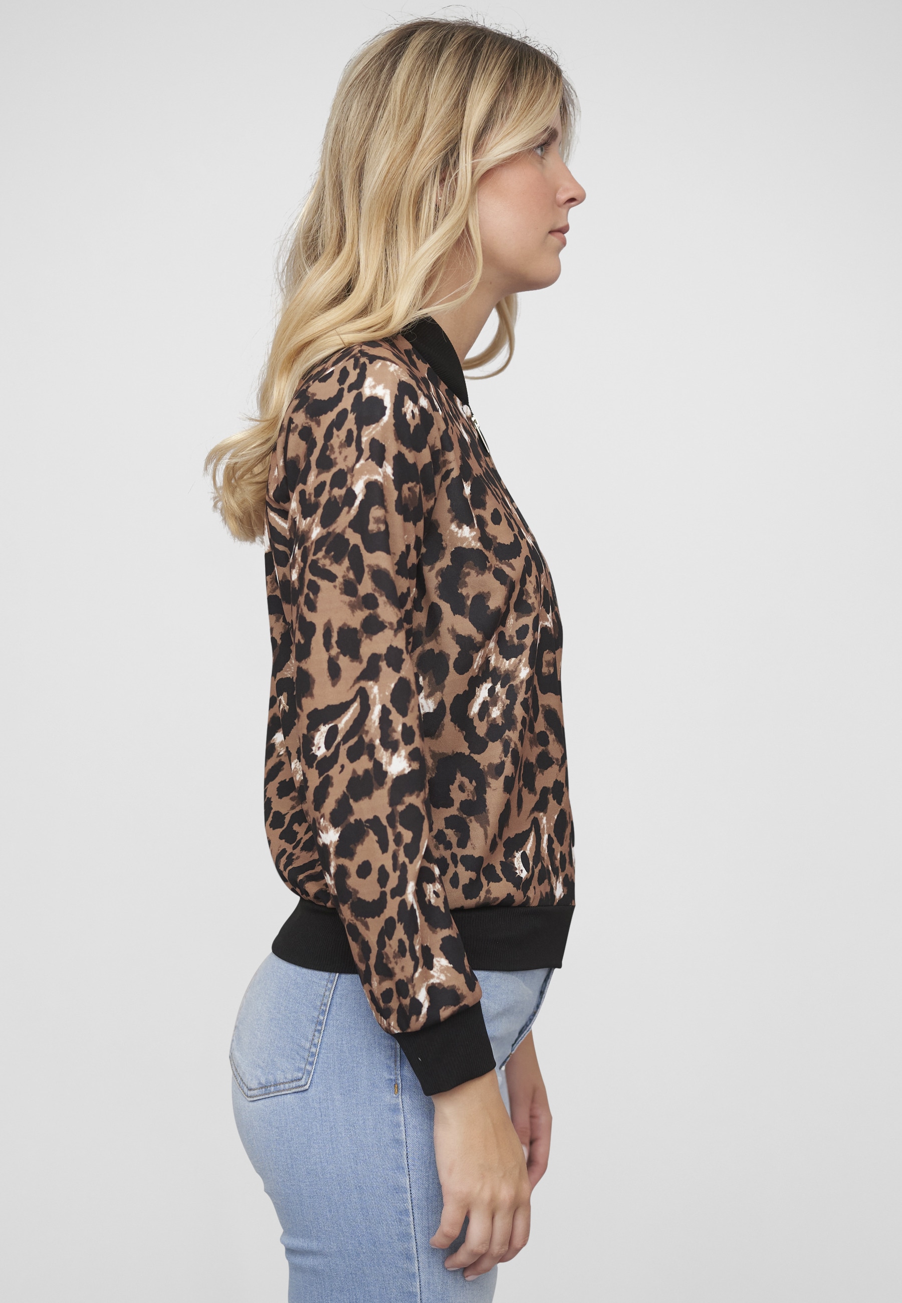 CLOUD 5IVE Bomberjacke »CLOUD 5IVE Cloud 5ive Blouson Bomber Jacket« 1 Stk. tlg. ohne Kapuze