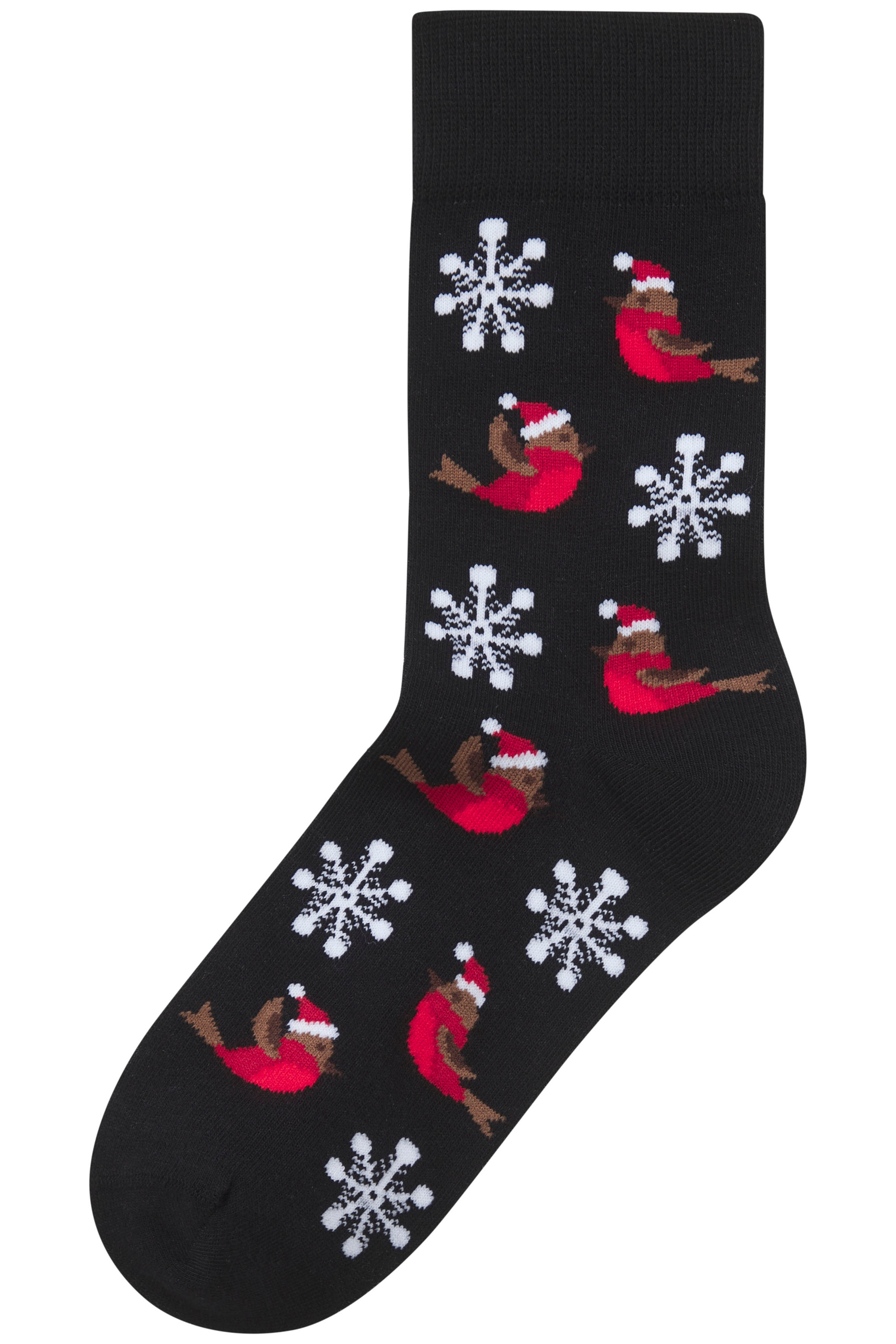 H.I.S Basicsocken, (Packung, 3 Paar), mit lustigen Weihnachtsmotiven