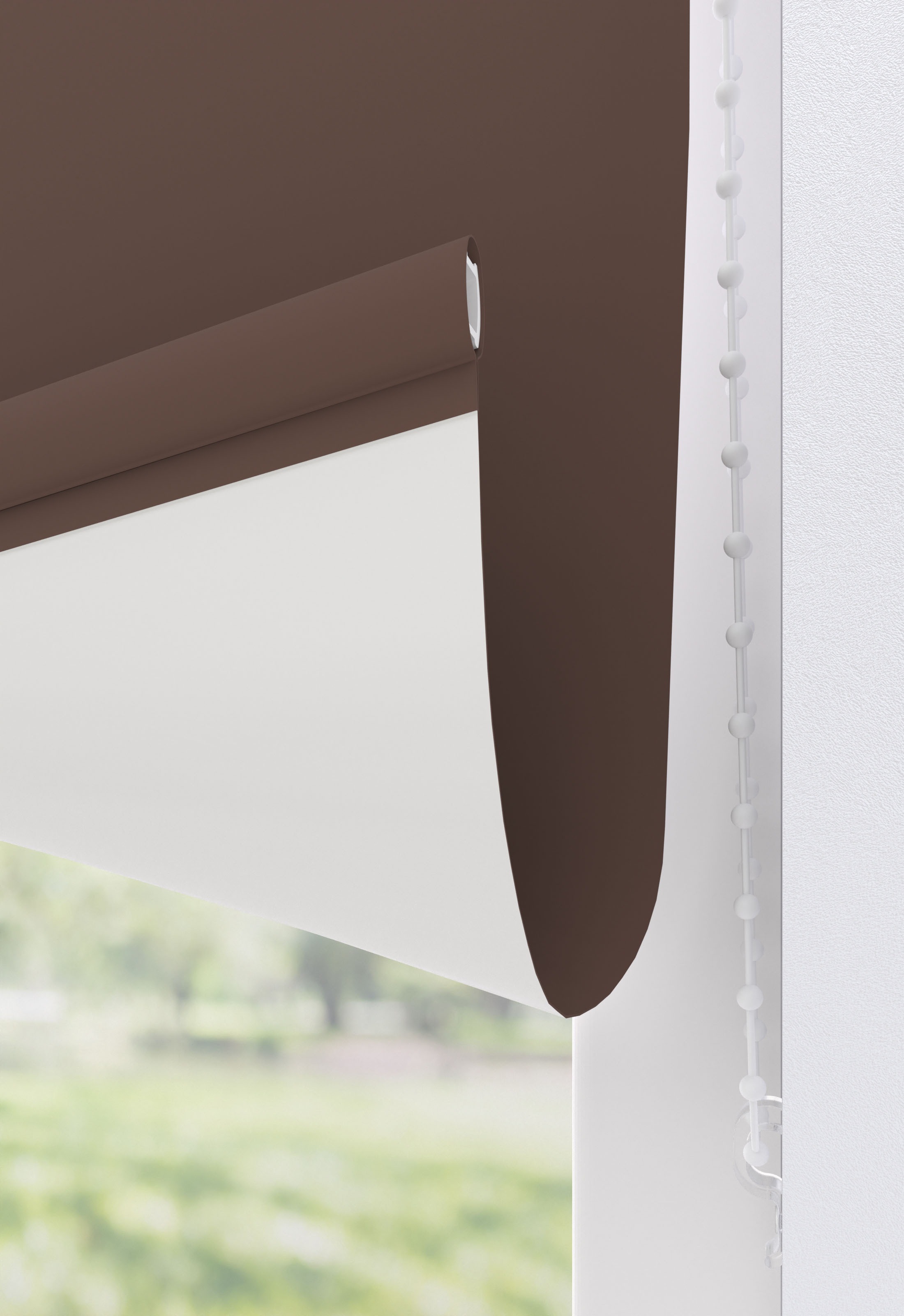 Thumbnail - my home "Ina" abdunkelnd Hitzeschutz  Wärmedämmung  energiesparend mit Bohren/ohne Bohren freihängend weiße Rückseite, K...