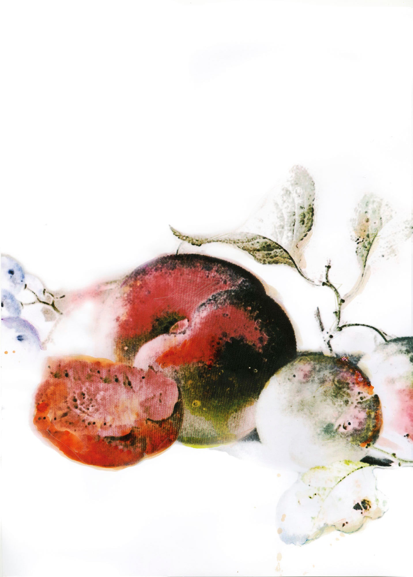 Komar Bild "Dessert Fruité" Natur 1 tlg. Wandbild zur Dekoration - ohne Rah günstig online kaufen