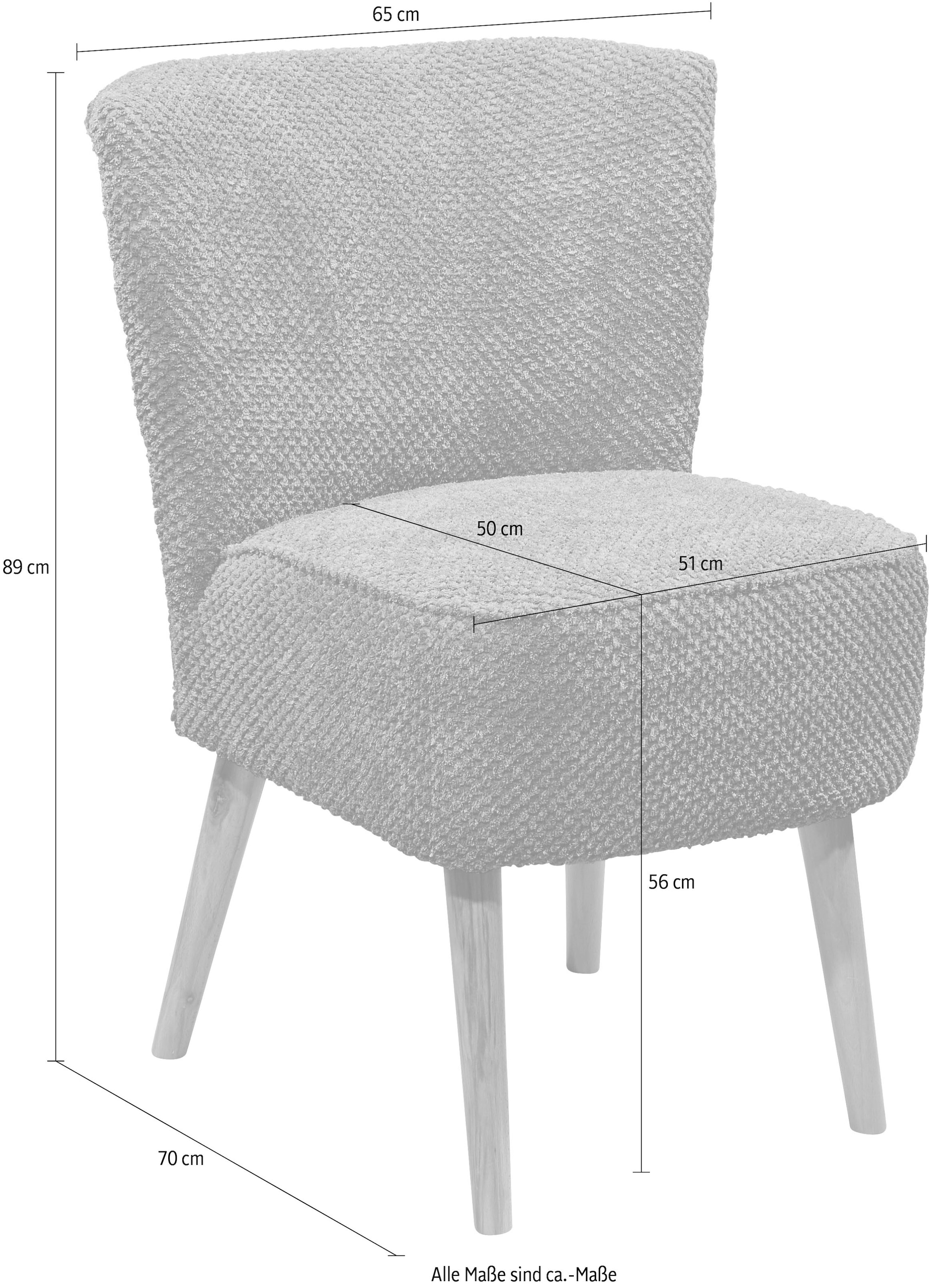 ED EXCITING DESIGN Cocktailsessel »Earl«, frei im raum stellbar