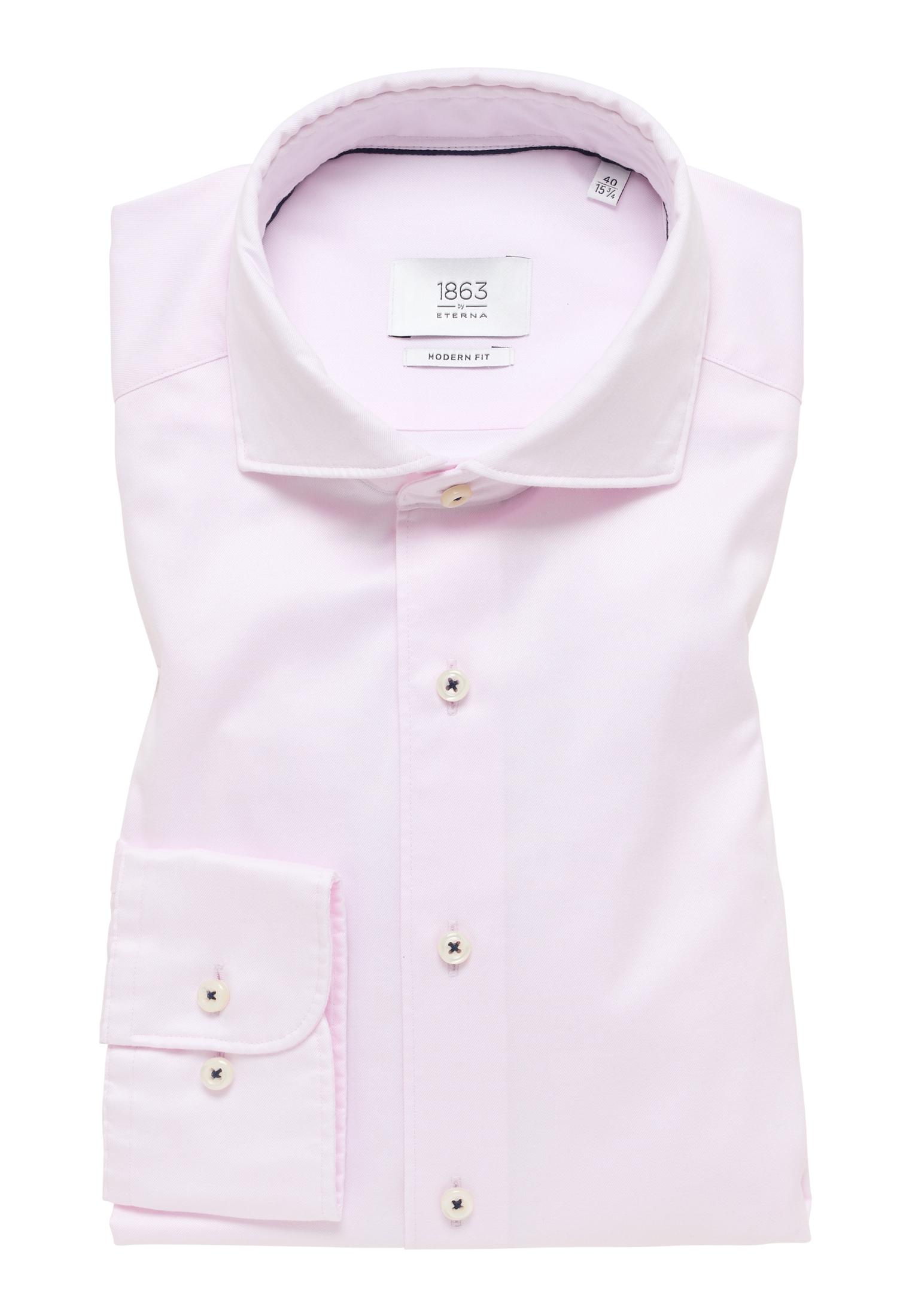 Eterna Langarmhemd »MODERN FIT«, EASY IRON (bügelleicht)