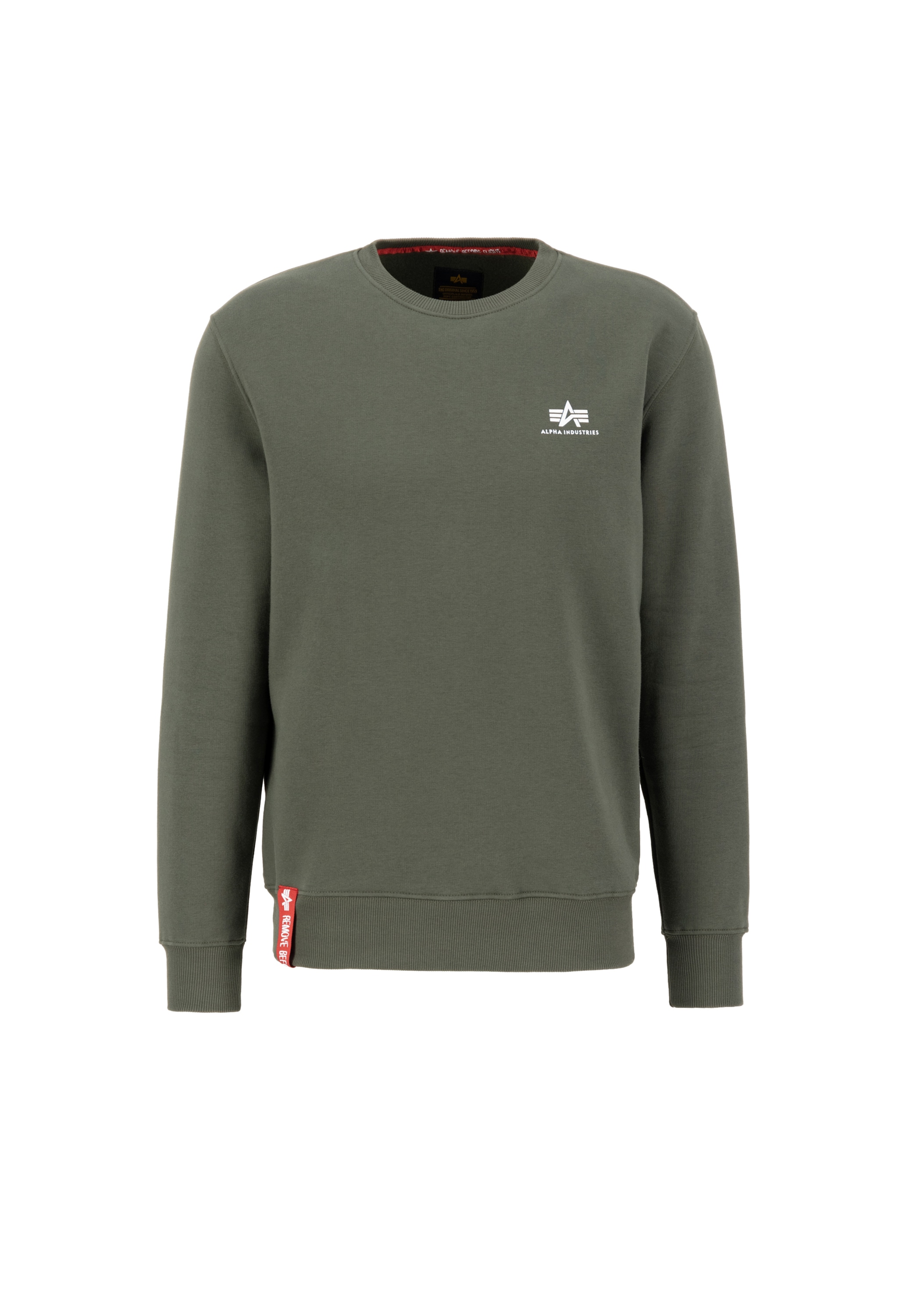 Alpha Industries Sweater "Alpha Industries Men - Sweatshirts Basic Sweater Small Logo"