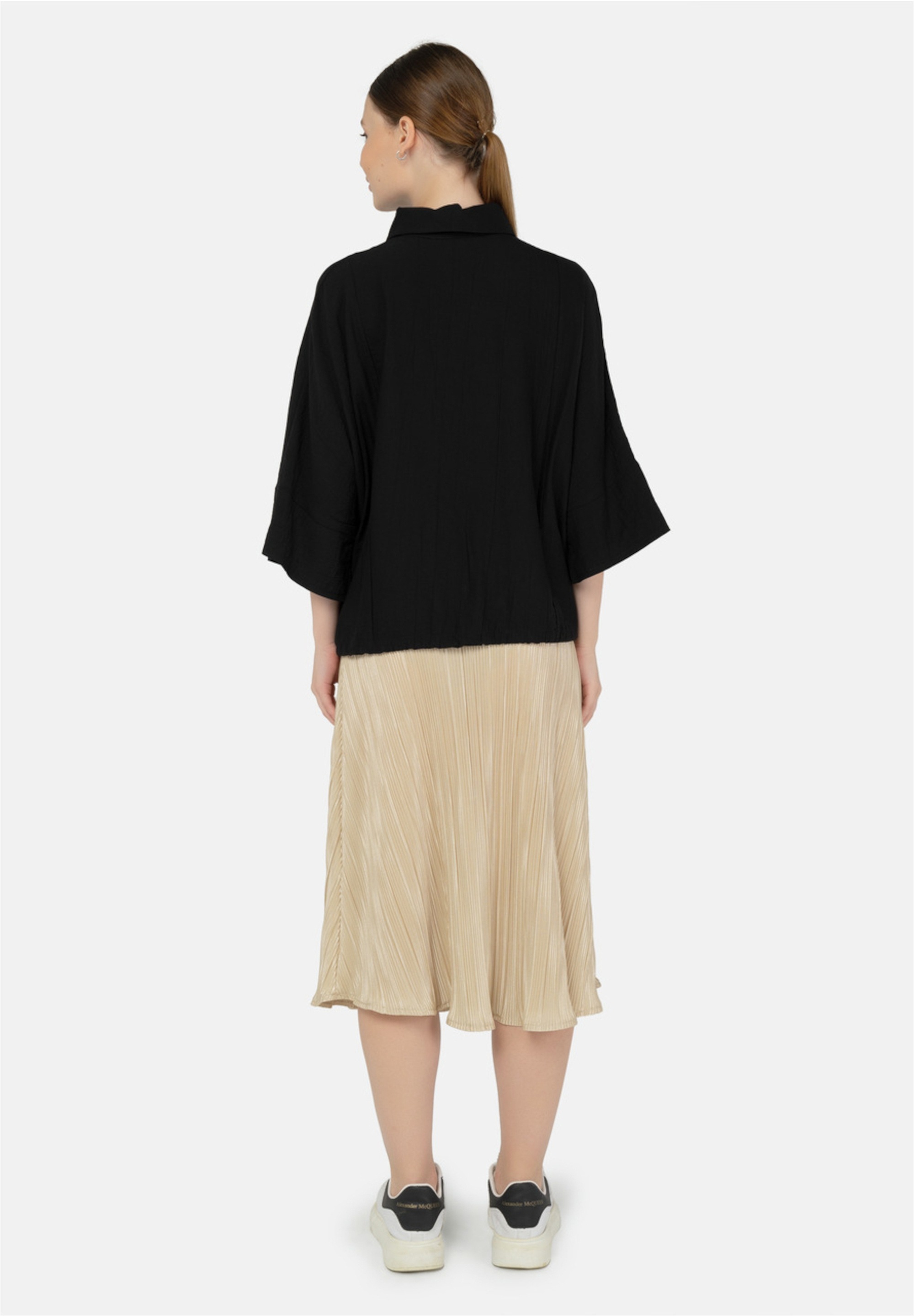 Thumbnail - freshlions Klassische Bluse "Maya" 1 mit kurzem Schnitt