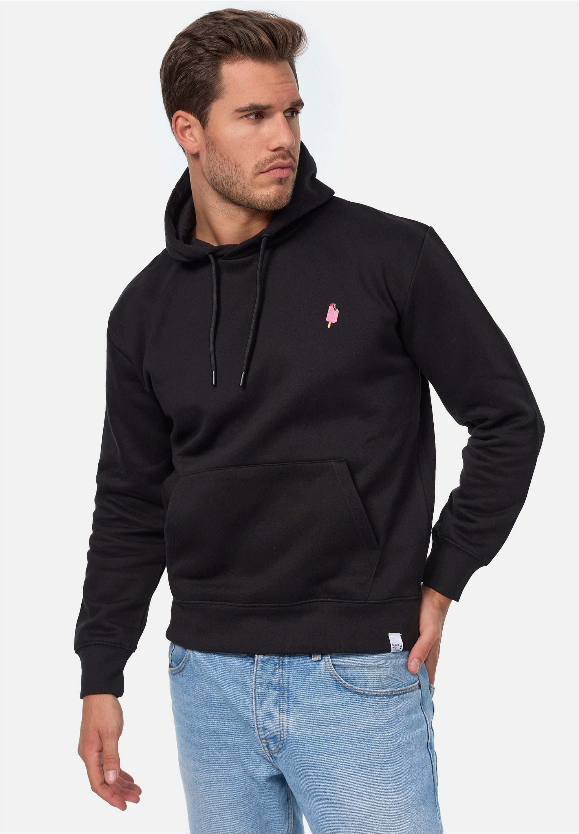 MIKON Kapuzensweatshirt , im modischen Design
