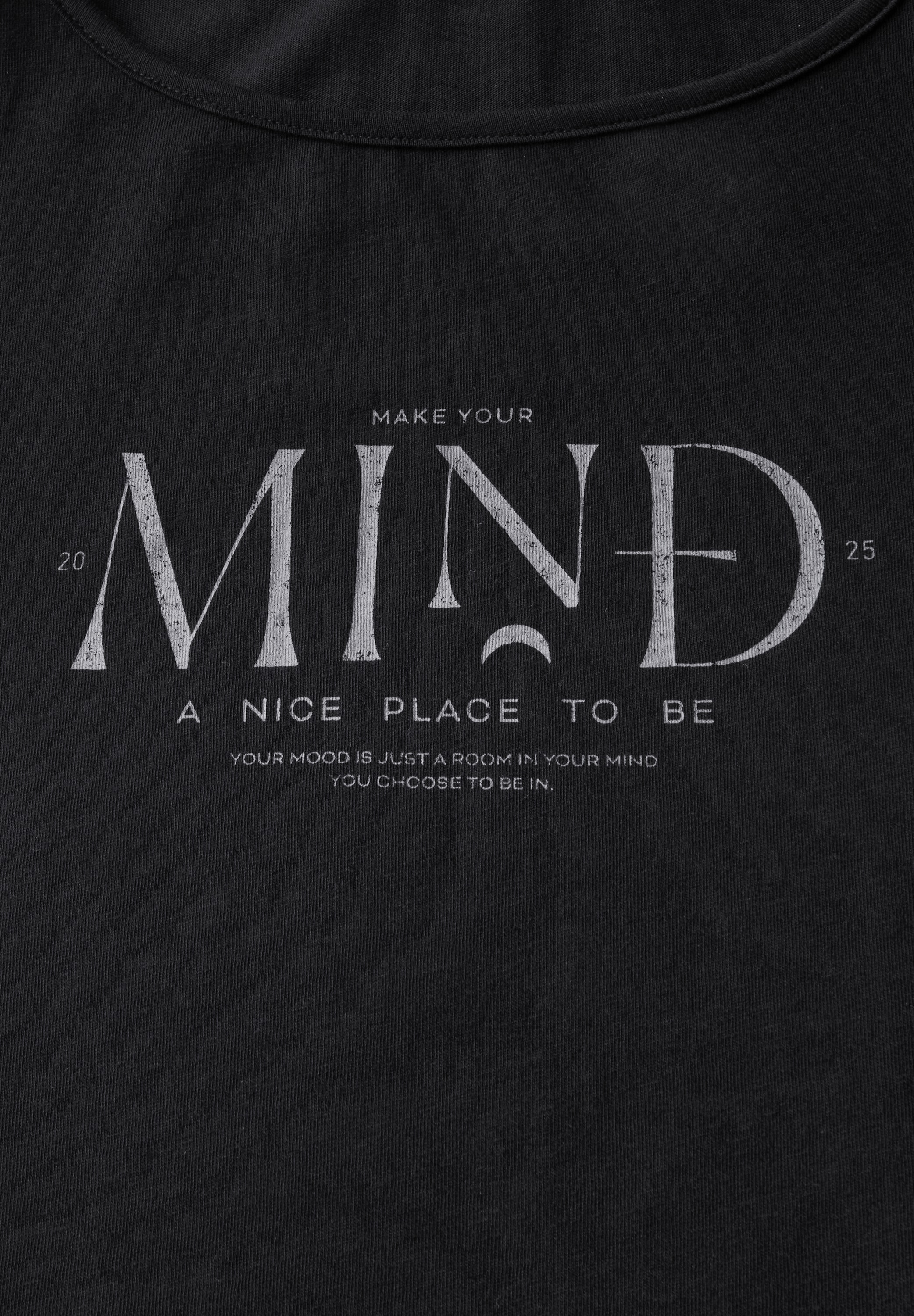 STREET ONE T-Shirt, mit Rundhalsausschnitt