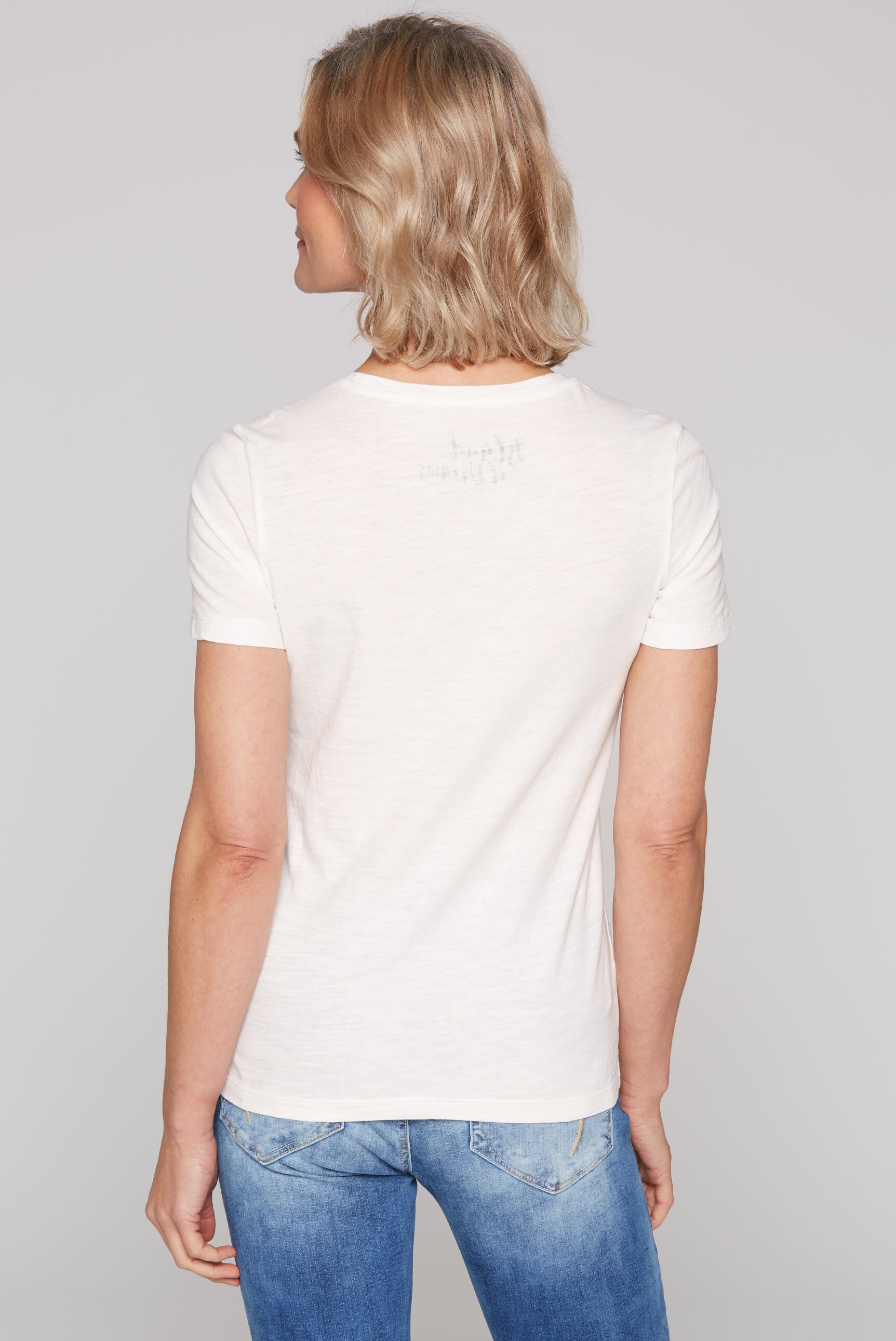 SOCCX Rundhalsshirt, aus Baumwolle