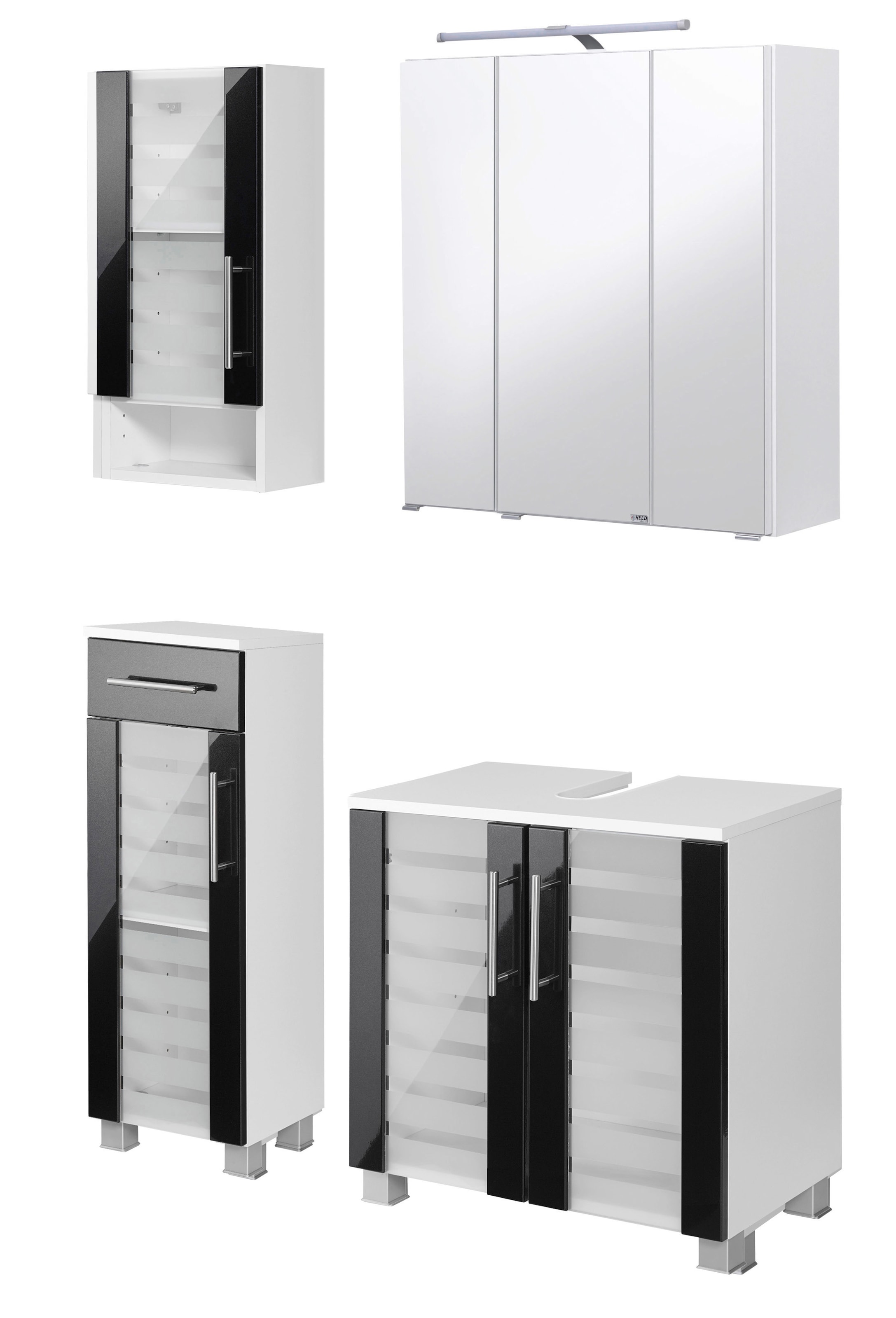 welltime Badmöbel-Set "Jaca" 4 Stk. tlg. günstig online kaufen