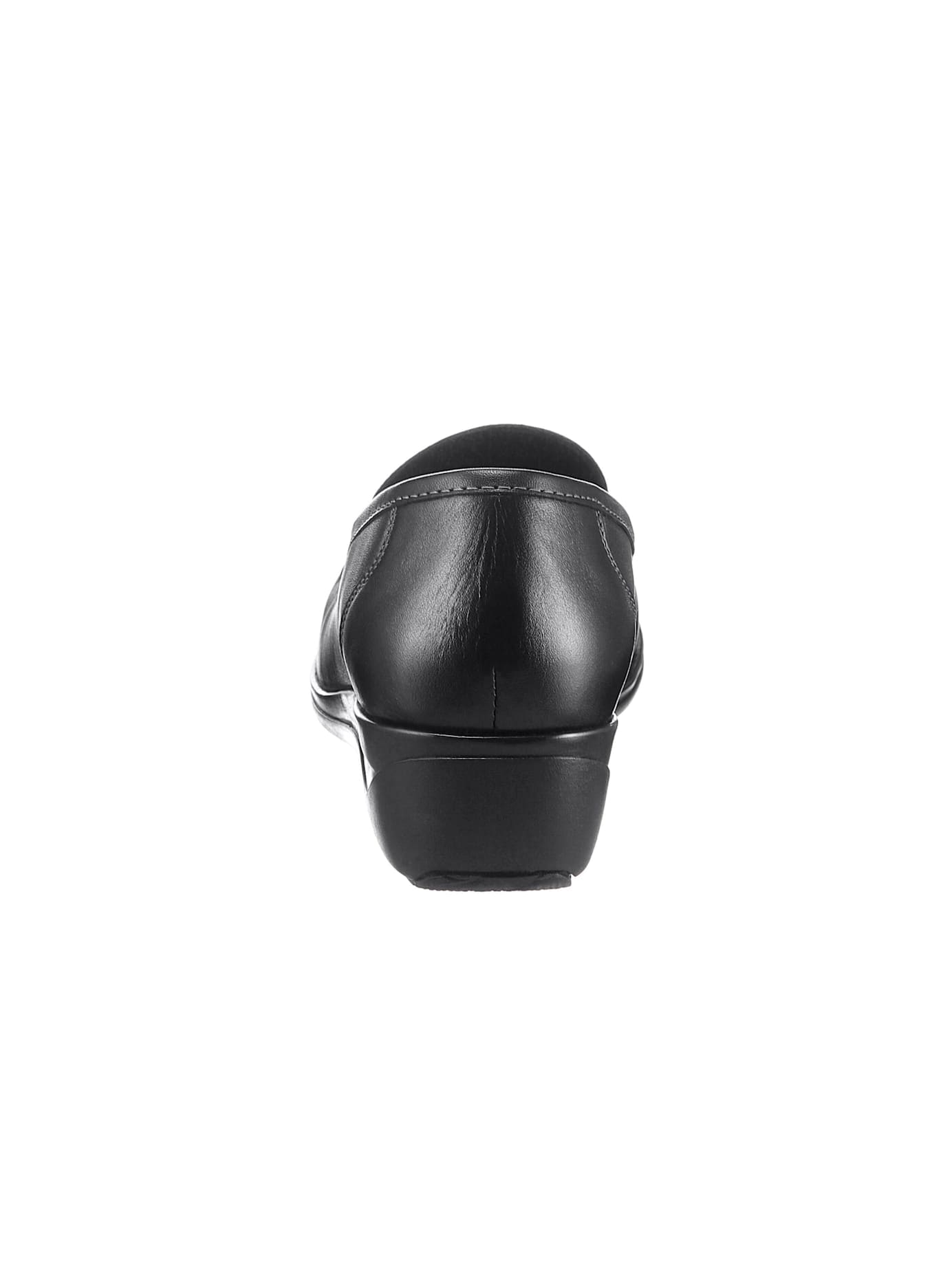 Mokassin CLASSIC, Damen, Gr. 41, schwarz, Glattleder, Basic, Schuhe Mokassin 3