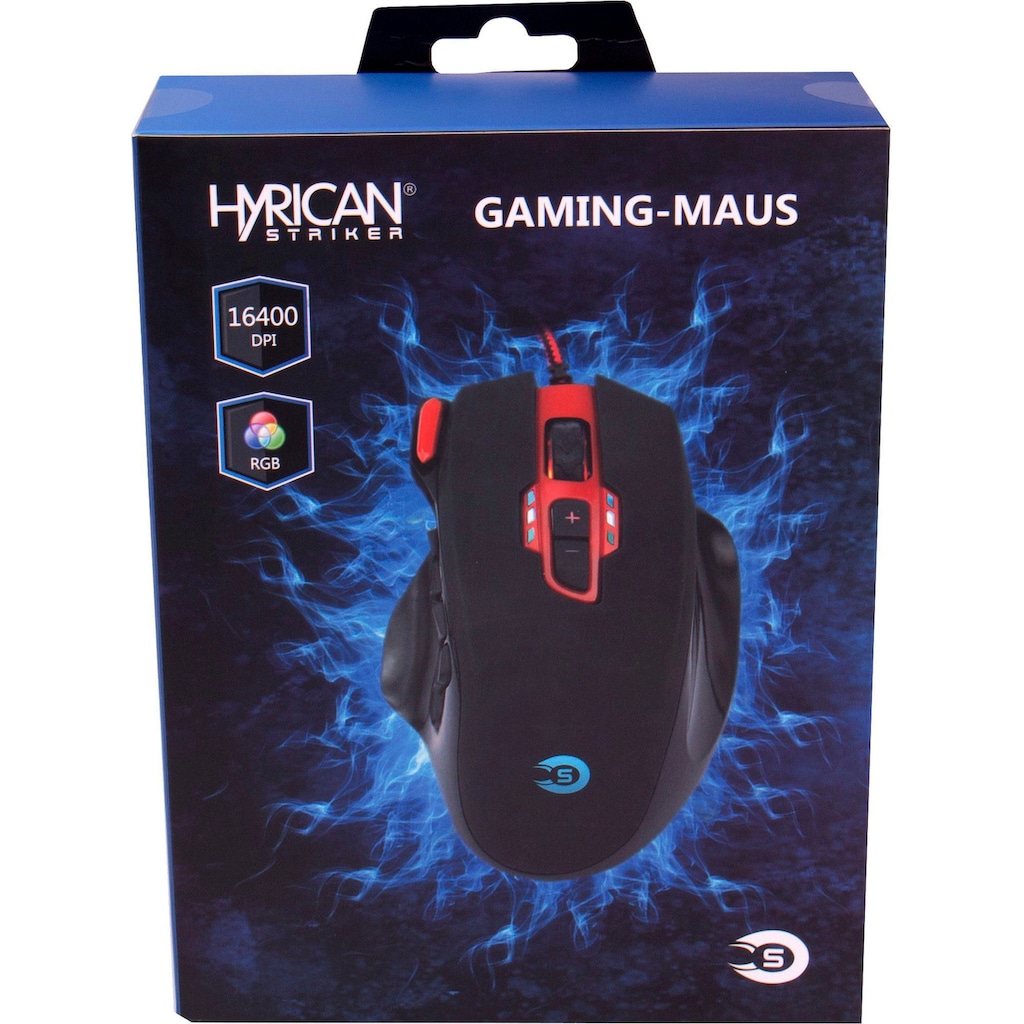 Hyrican Gaming-Maus »ST-GM975«, kabelgebunden
