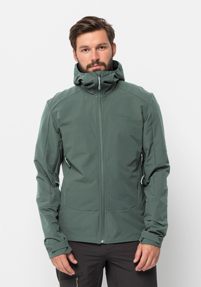 Jack Wolfskin Outdoorjacke »KAMMWEG JKT M«, mit Kapuze