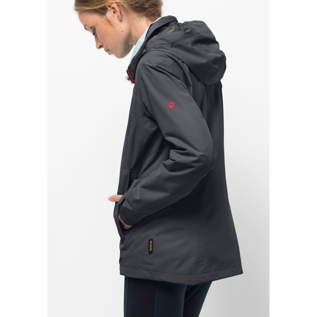 Jack Wolfskin Funktionsjacke »EVANDALE JACKET W«, mit Kapuze