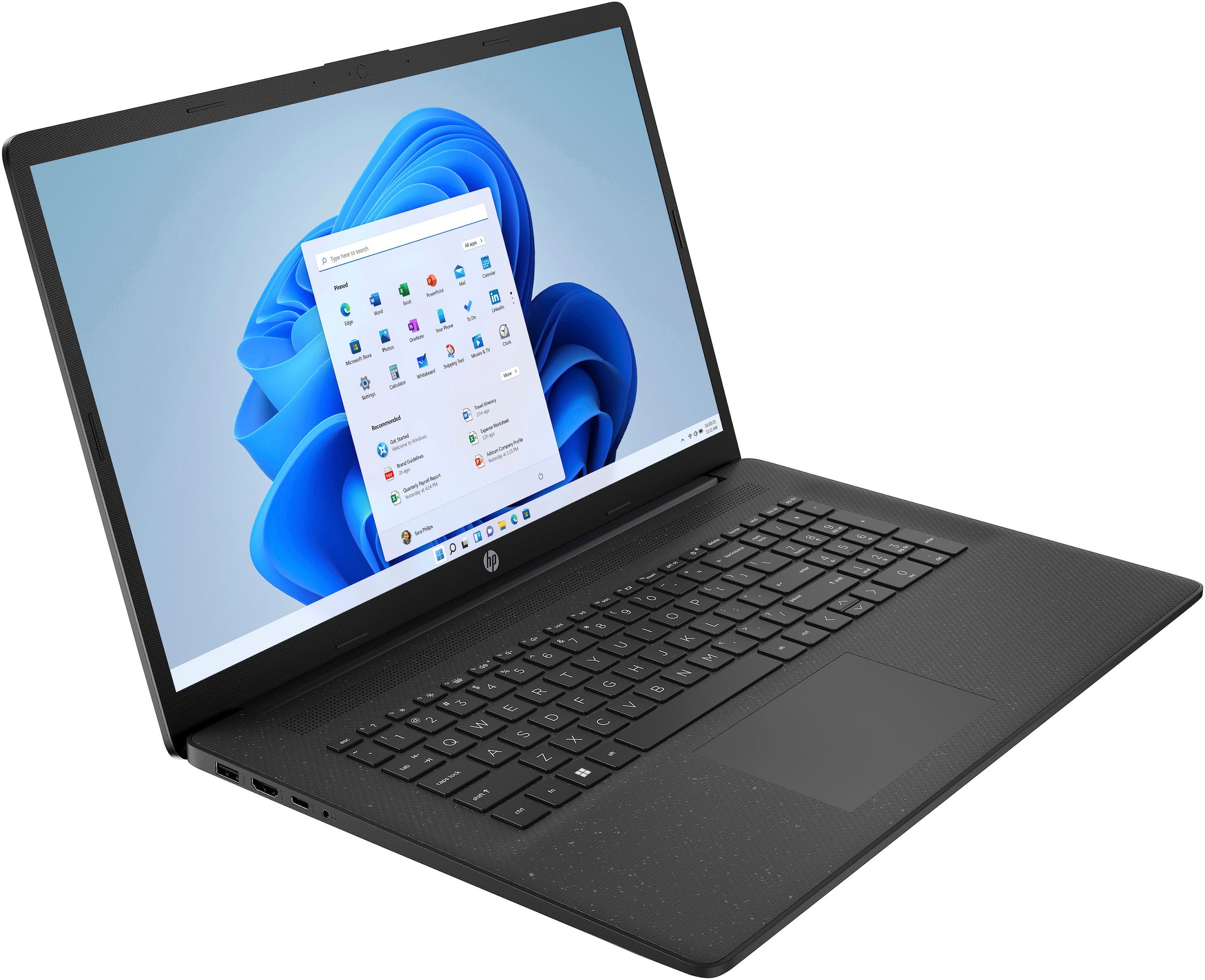 HP Notebook »17-cp3277ng«, 43,9 cm, / 17,3 Zoll, AMD, Ryzen 3, Radeon Graphics, 512 GB SSD
