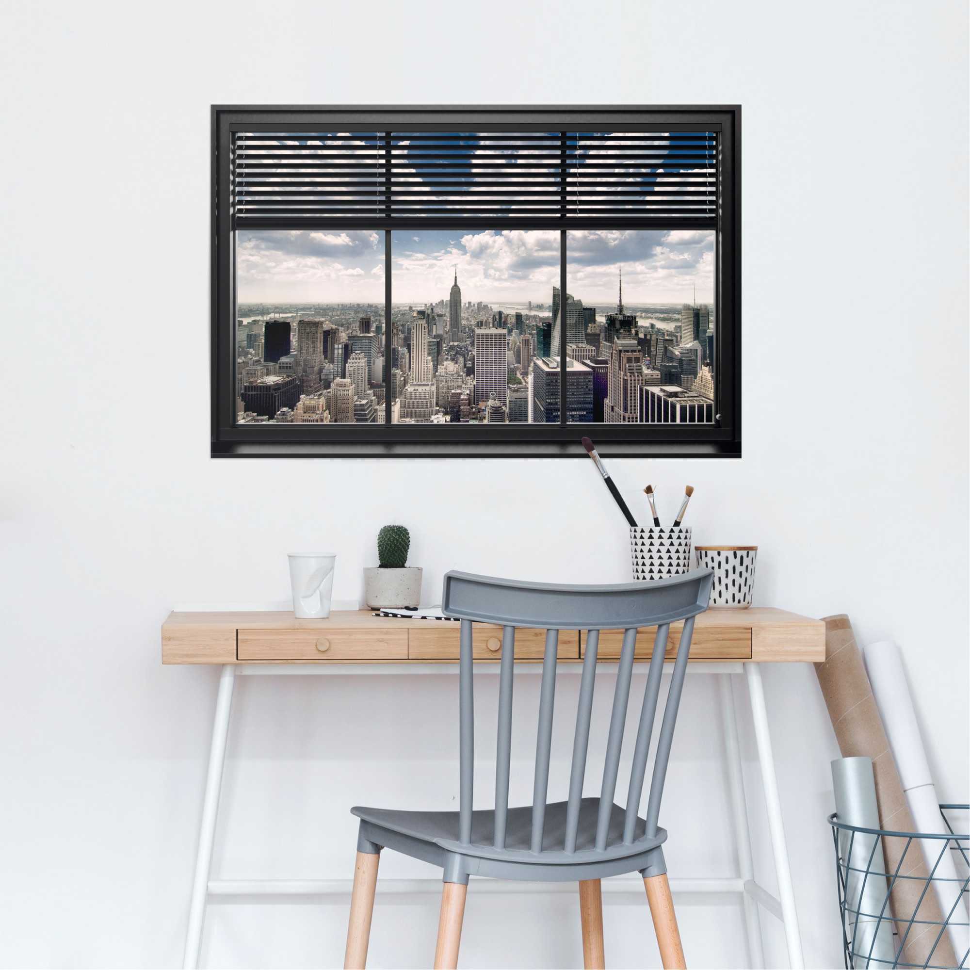 Reinders Poster "New York Fensterblick" 1 Stk. tlg. günstig online kaufen