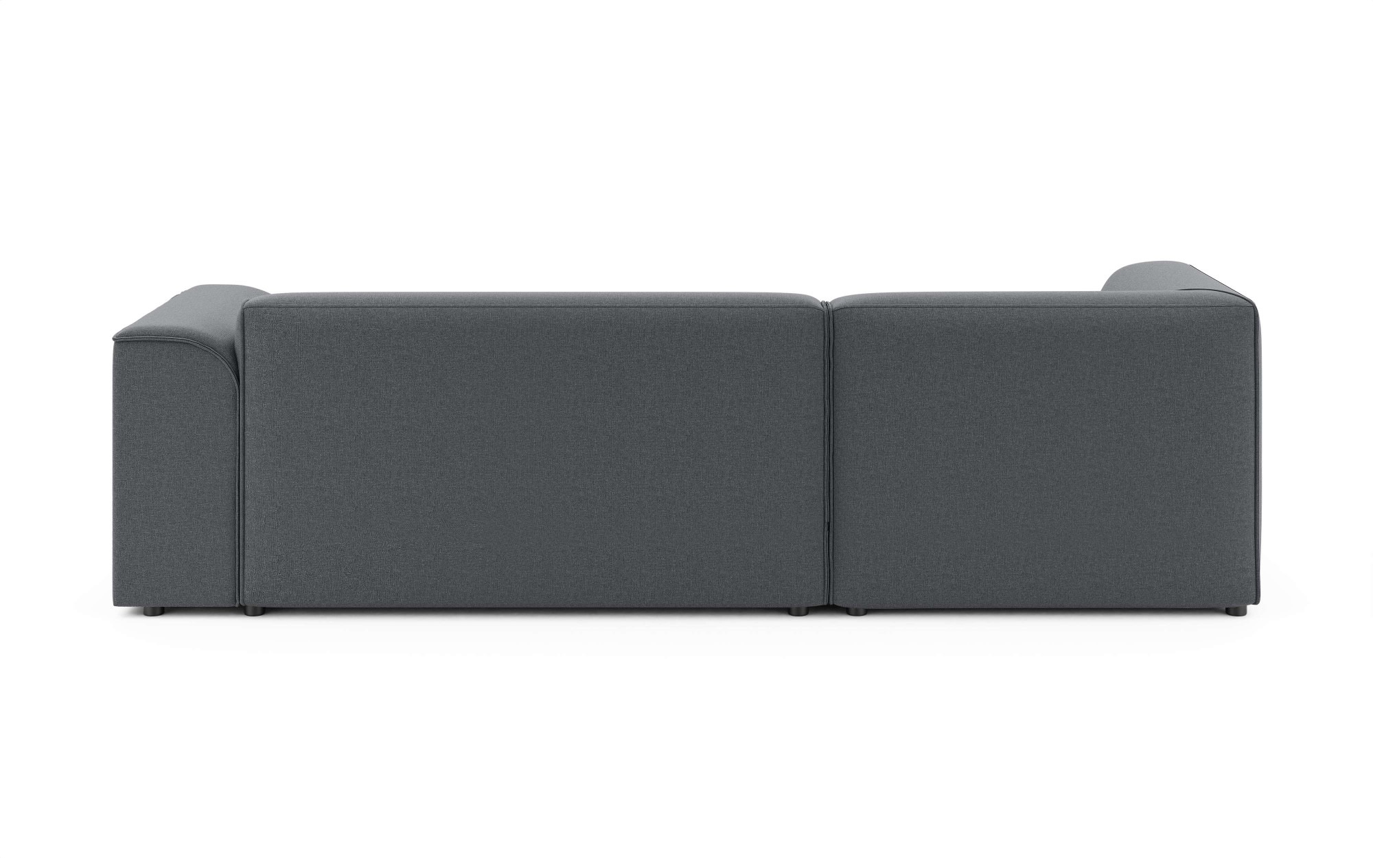 INOSIGN Ecksofa »MERID L-Form (257 cm), zeitlos & stilvolles Design,«, Aufwendig gepolstert, in Cord, Chenille und Struktur