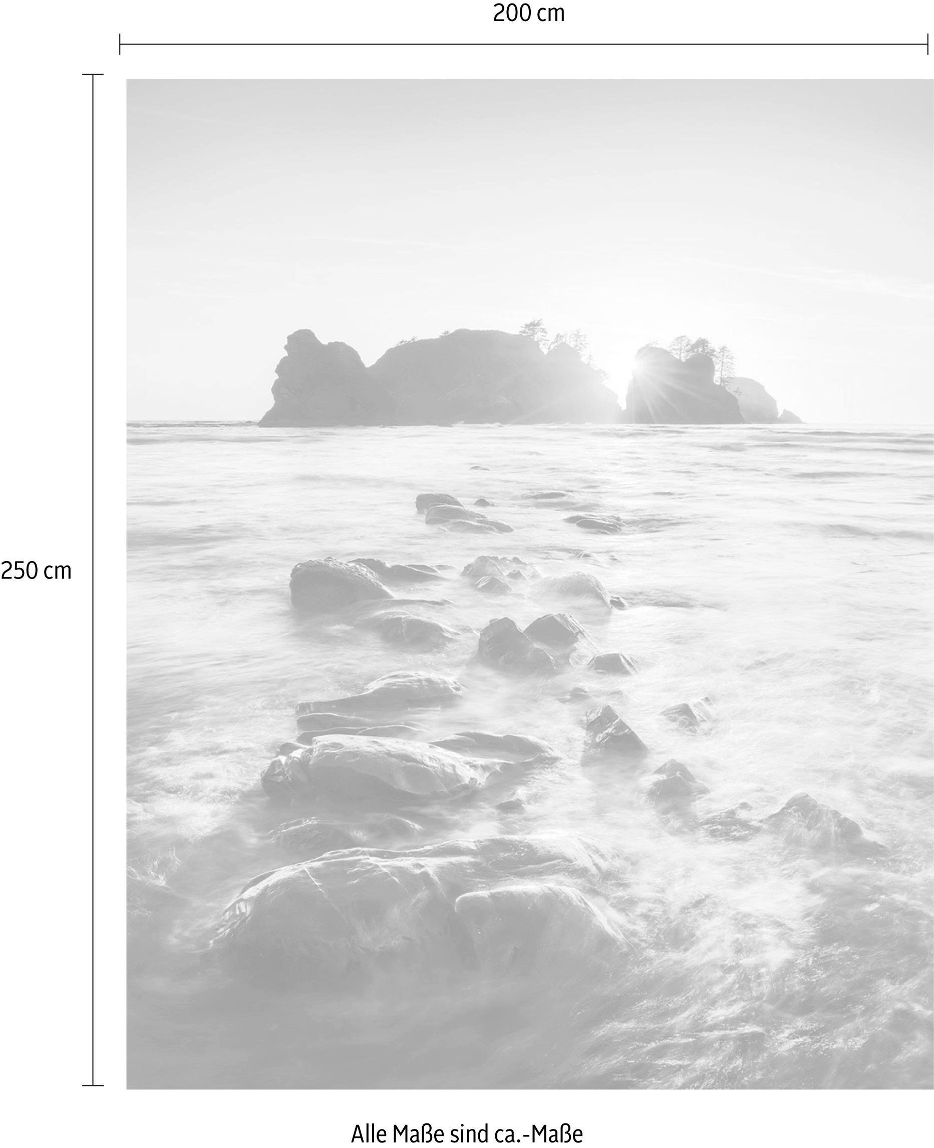 Komar Vliestapete »Digitaldruck Vlies - Island Dreaming - Größe 200 x 250 cm«, bedruckt, Wohnzimmer, Schlafzimmer