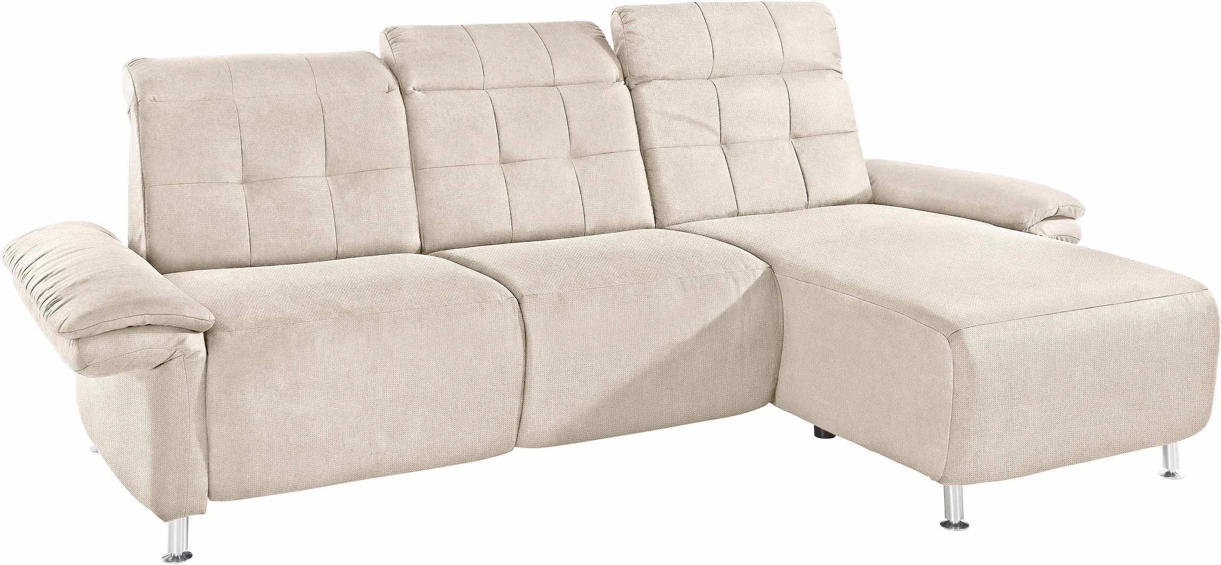 Places of Style Ecksofa "Manhattan L-Form", 2 Sitze mit elektrischer Relaxf günstig online kaufen