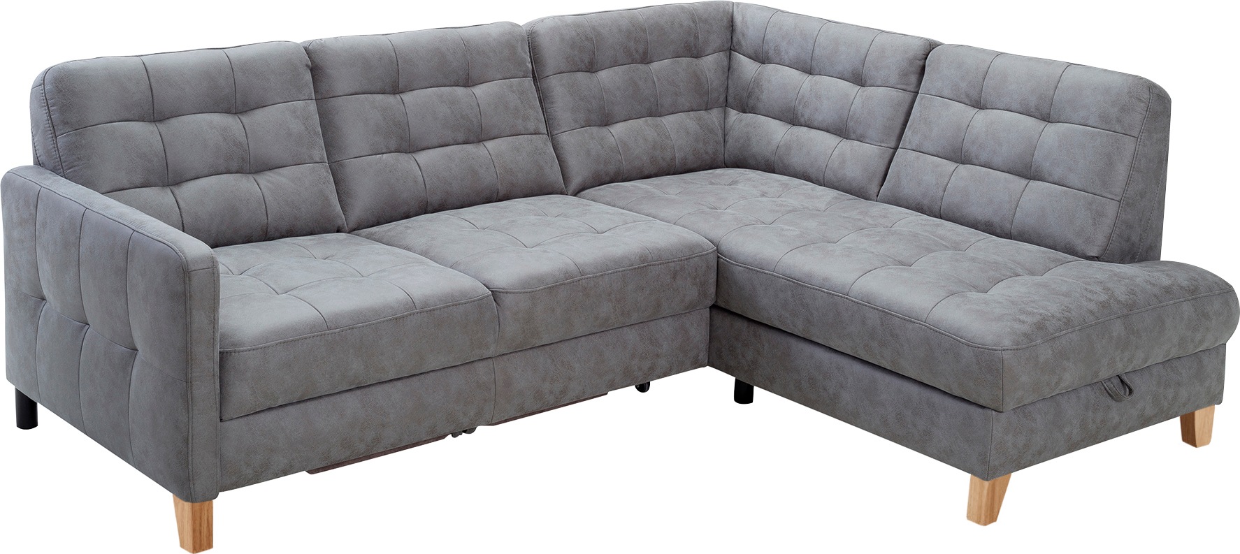 exxpo - sofa fashion Ecksofa "Elio, kompakt & bequem, zeitloses Design, Bre günstig online kaufen