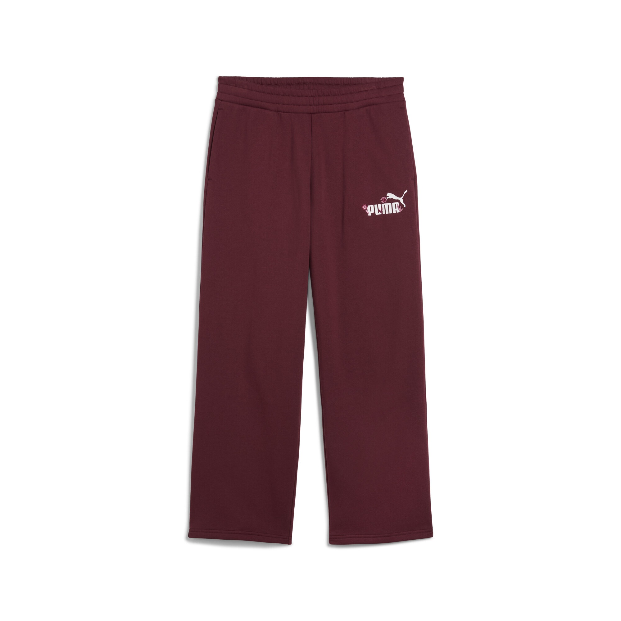 PUMA Sporthose "Essentials Nature 2.0 Comfort Logo Straight Hose Damen" günstig online kaufen