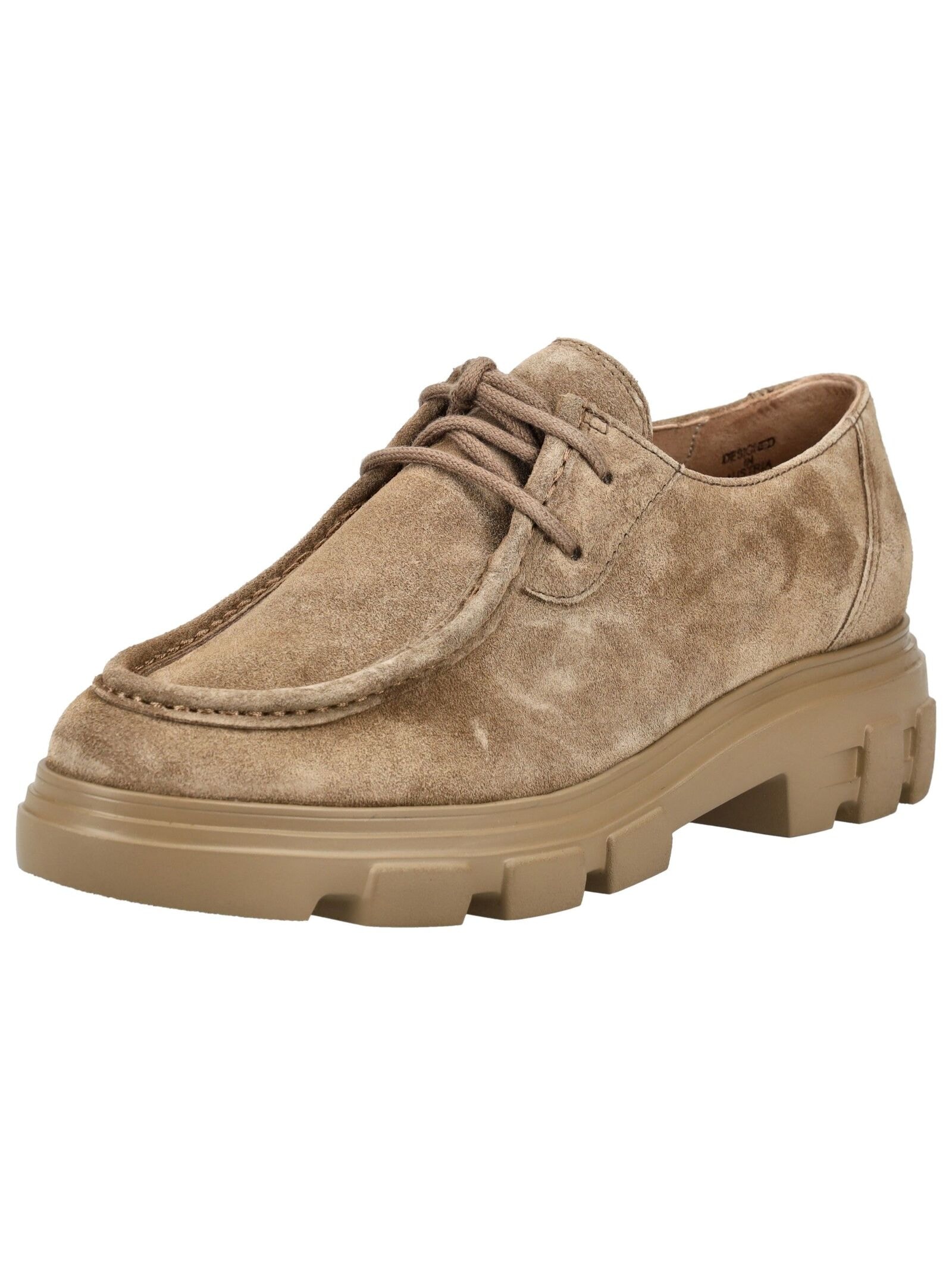 Paul Green Schnürschuh "Paul Green Halbschuhe Veloursleder" günstig online kaufen