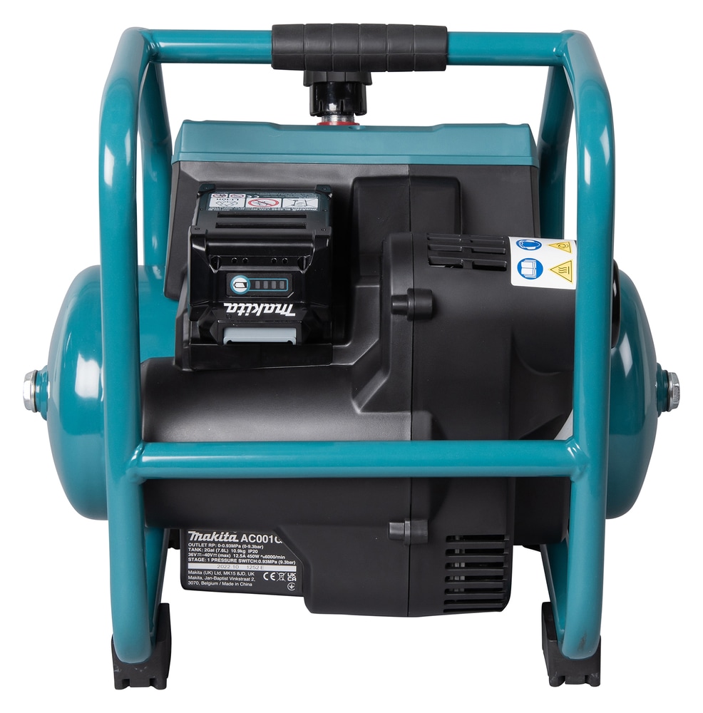 Makita Kompressor »»AC001GZ««, (XGT, 40V max., Kessel, 7,6 l), ohne Akku, ohne Ladegerät
