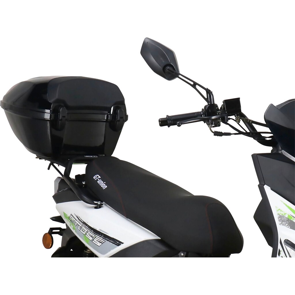 GT UNION Motorroller »PX 55 Cross-Concept 2.0 Street 125«, 125 cm³, 85 km/h, Euro 5, 8,5 PS, (Komplett-Set, 2 tlg., mit Topcase)