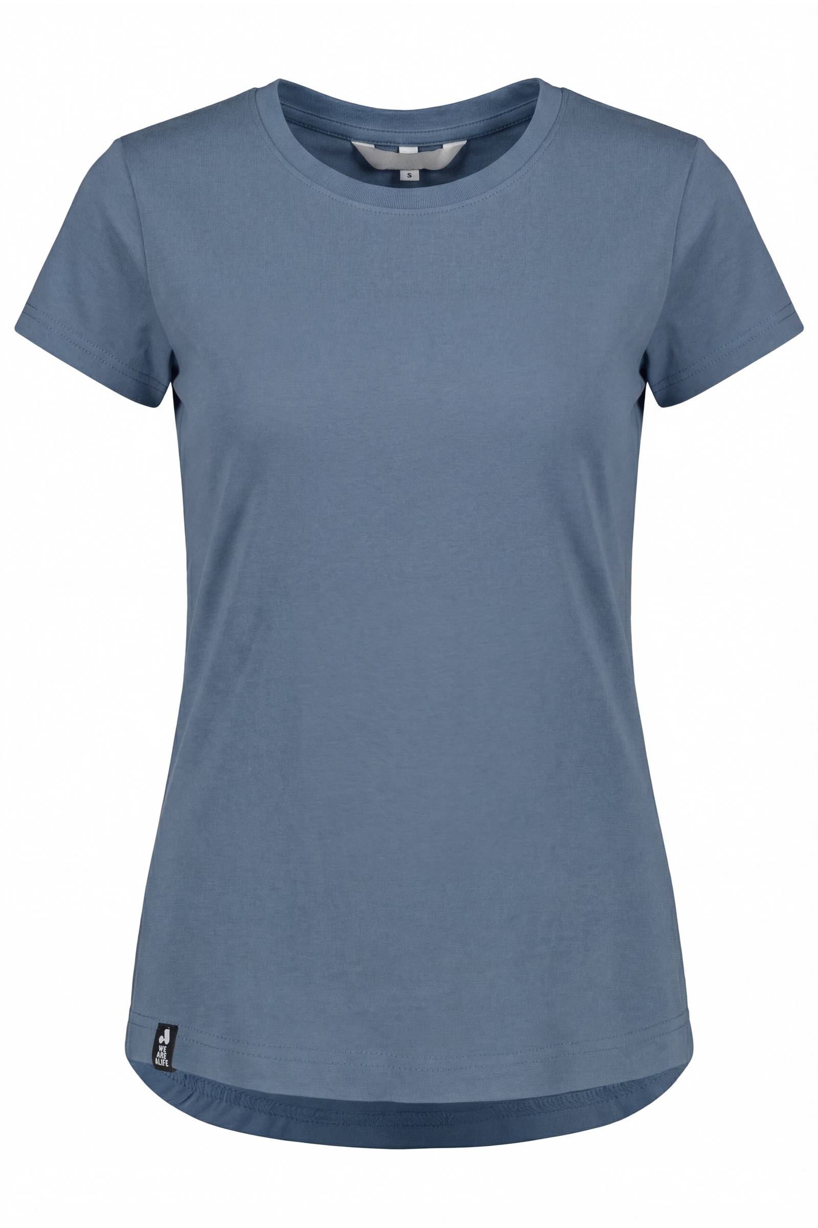 Alife & Kickin Rundhalsshirt leichtes T-Shirt mit Rundhals aus weichem Materialmix