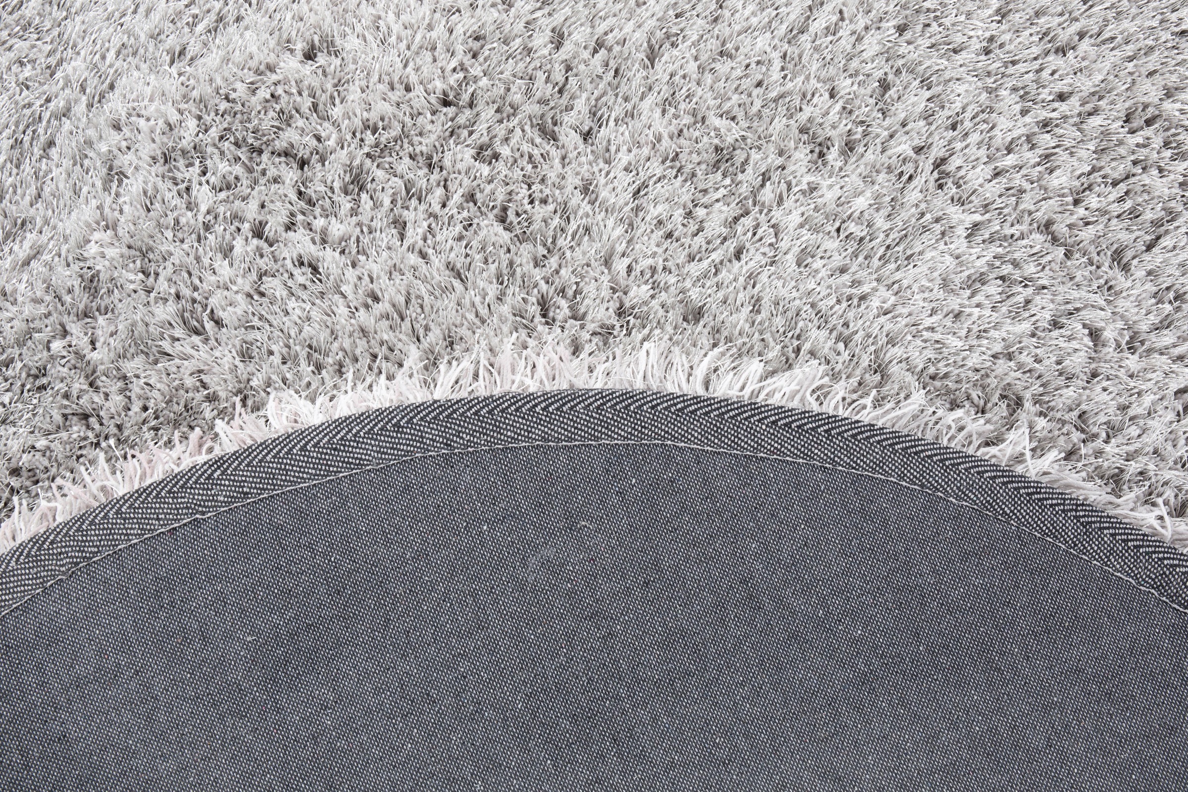 LUXOR living Hochflor-Teppich »Churchill«, rund, 58 mm Höhe, besonders weich durch Microfaser, Wohnzimmer