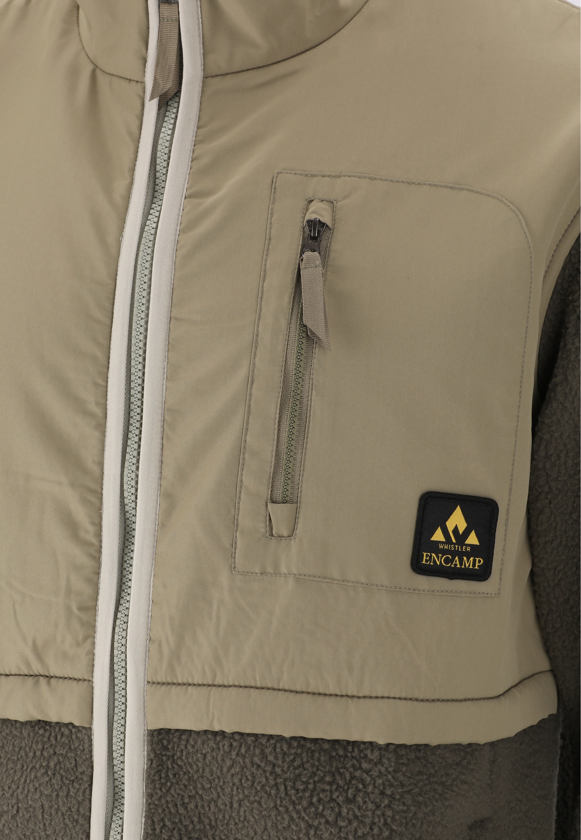 WHISTLER Fleecejacke »Oak«, aus atmungsaktivem Material