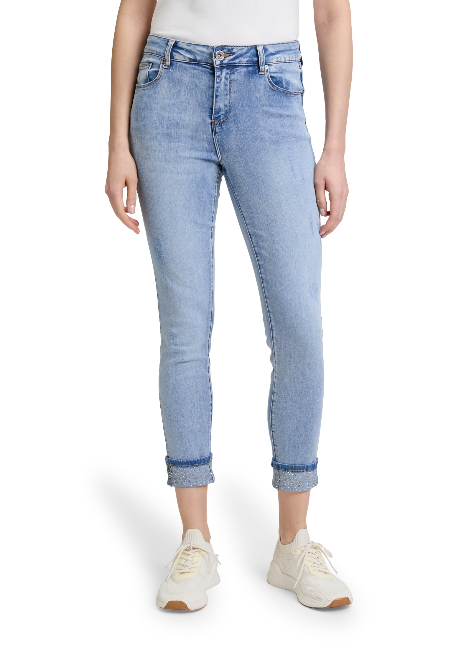 Betty Barclay Slim-fit-Jeans "Damen Slim Fit-Jeans mit Waschung" günstig online kaufen