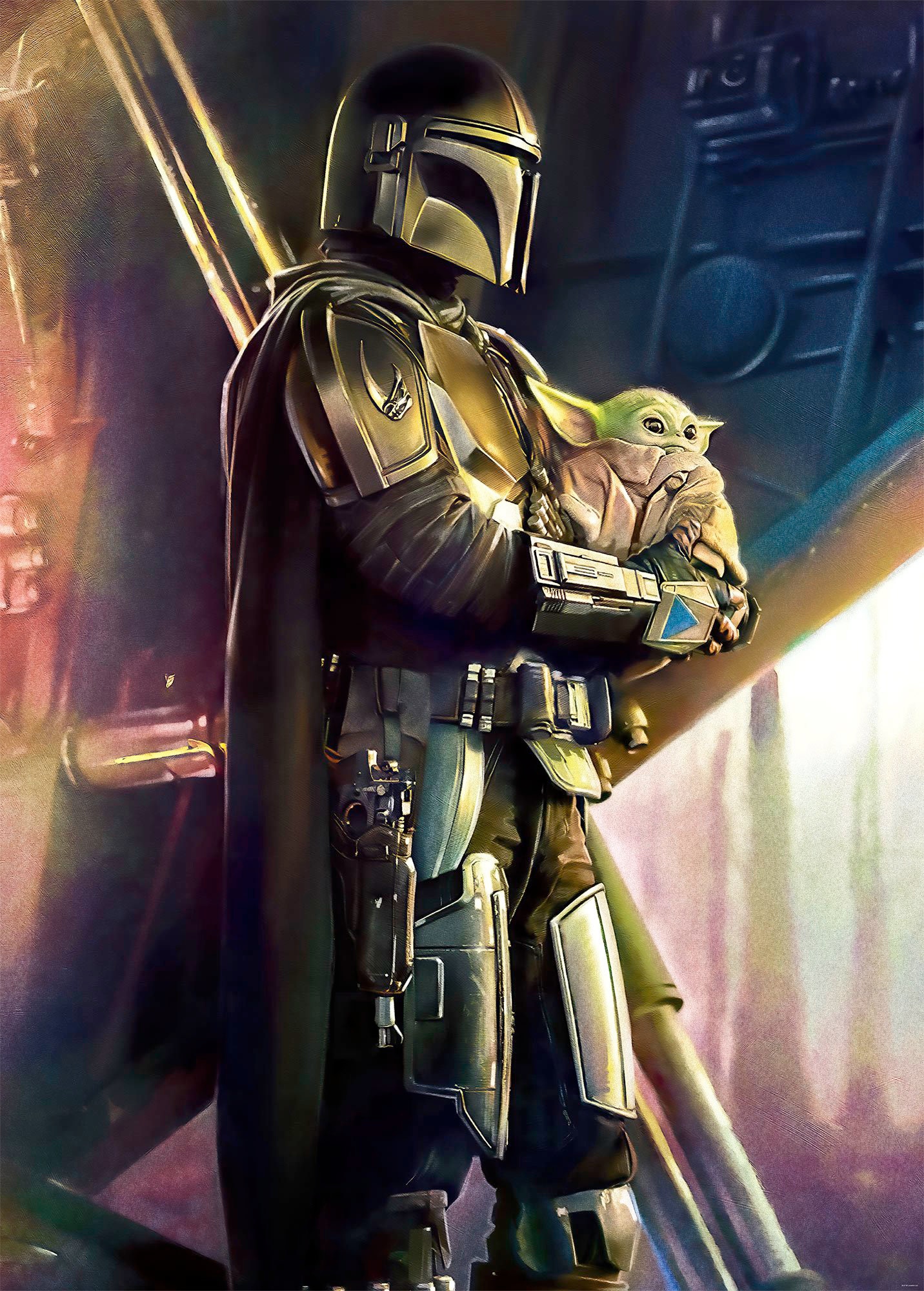 Komar Vliestapete »Mandalorian Savior« 200x2...