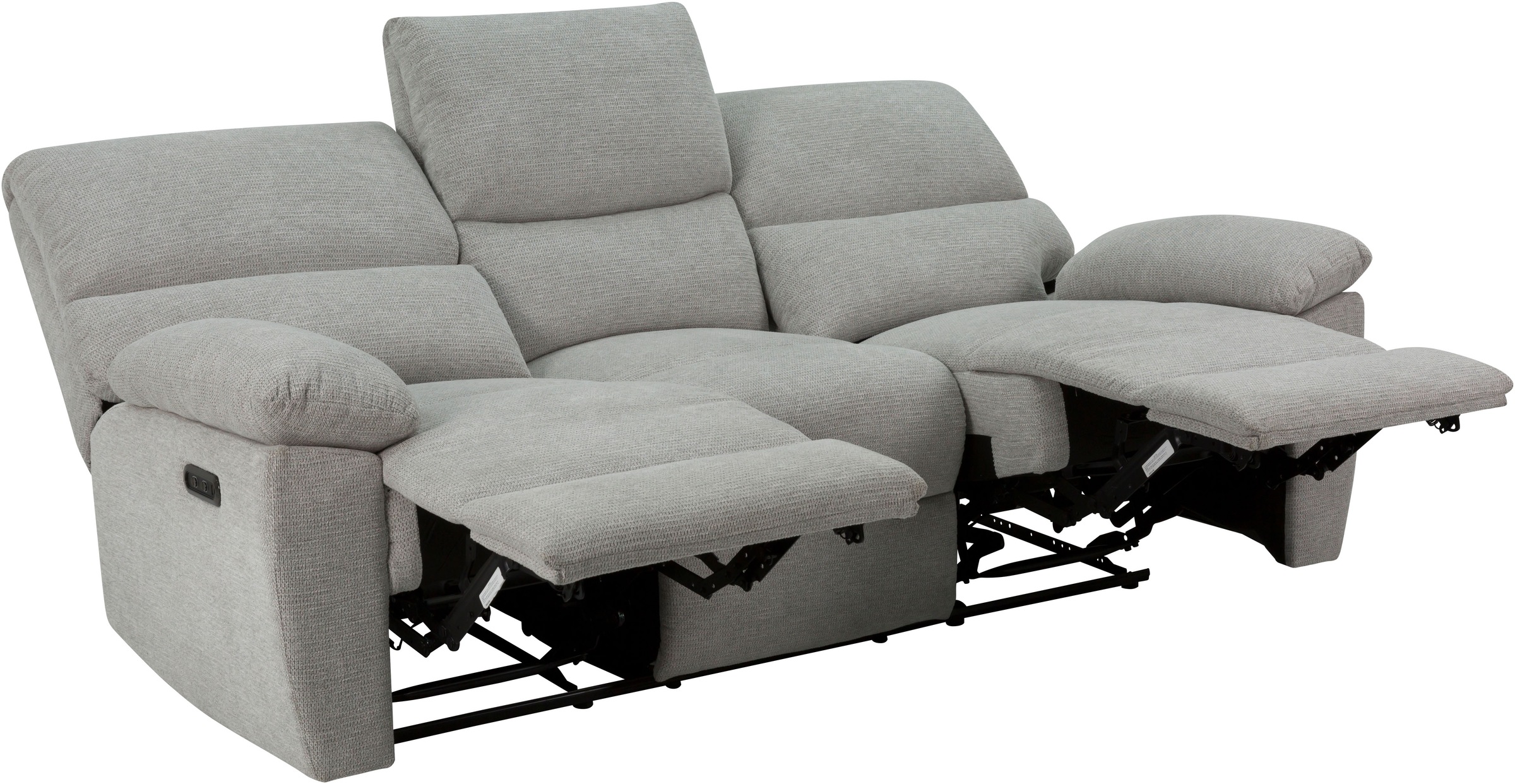 Home affaire 3-Sitzer LANNOY, manuelle o. elelektrische Relaxfunktion in 2 günstig online kaufen