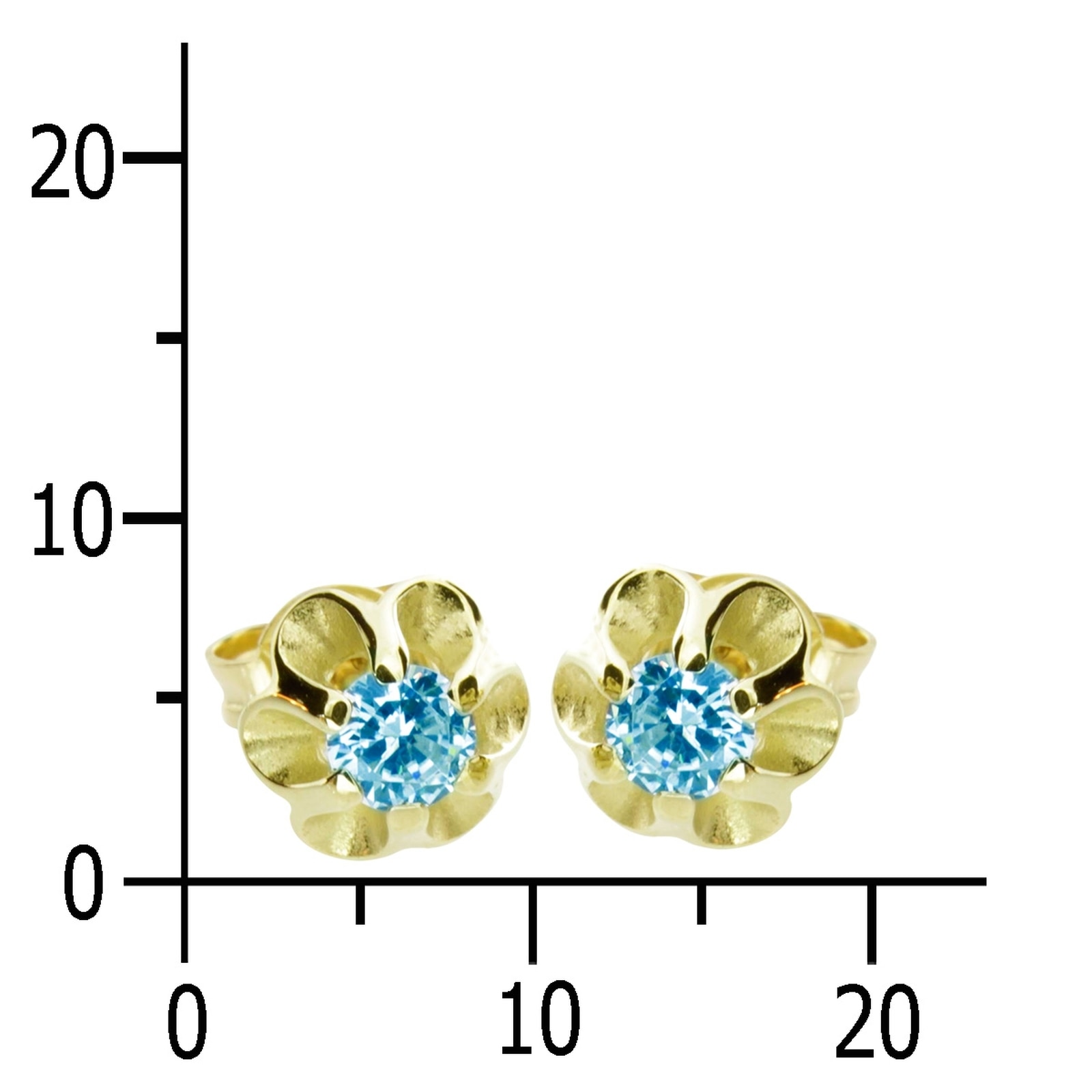 OSTSEE-SCHMUCK Paar Ohrstecker »Ostsee-Schmuck Ohrstecker Pia 4 mm Ohrstecker Pia 4 mm«, (2 tlg.)