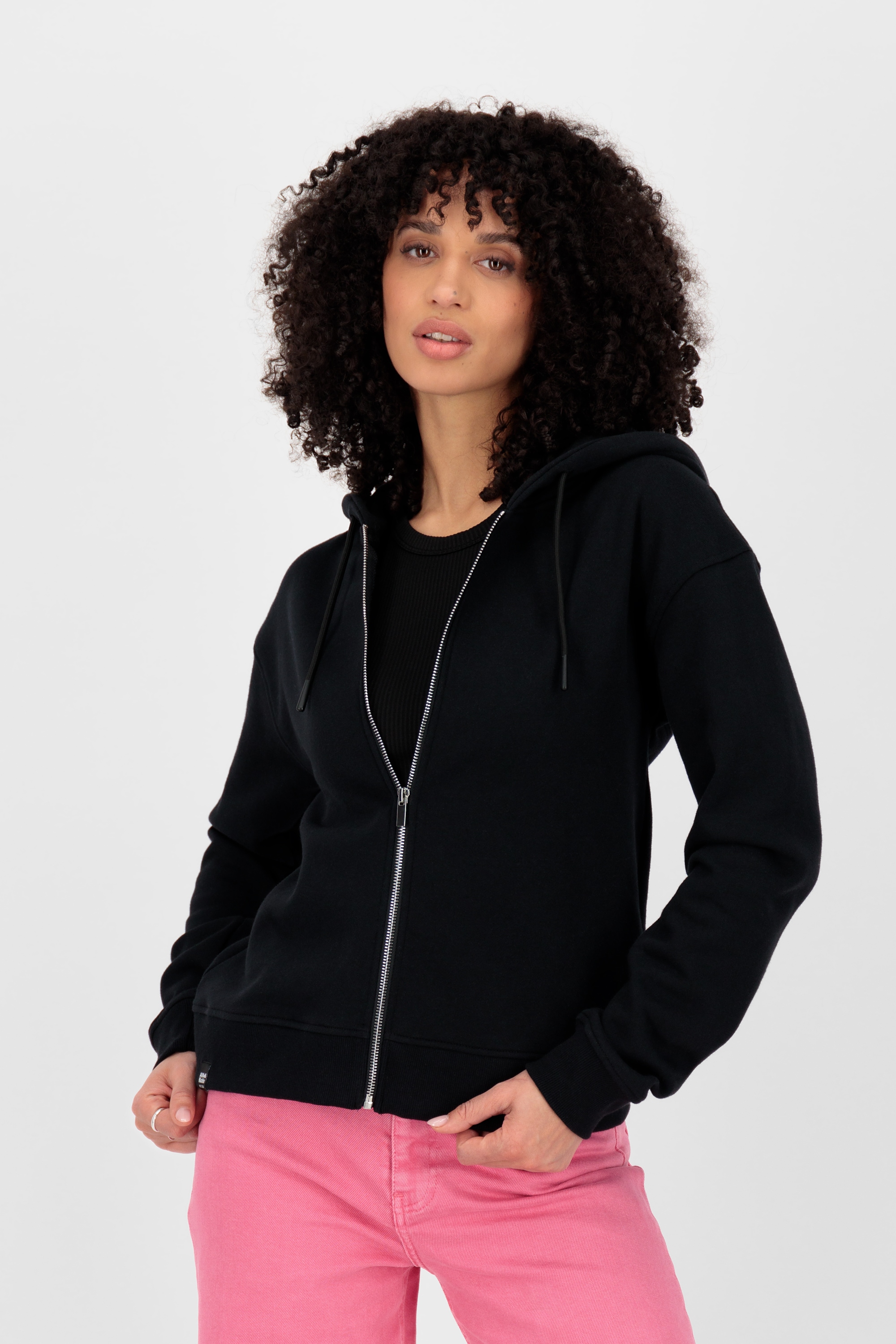 Alife & Kickin Sweatjacke »Damen RanaAK A«, Hoodie mit Reißverschluss und Kapuze, Kapuzensweatjacke