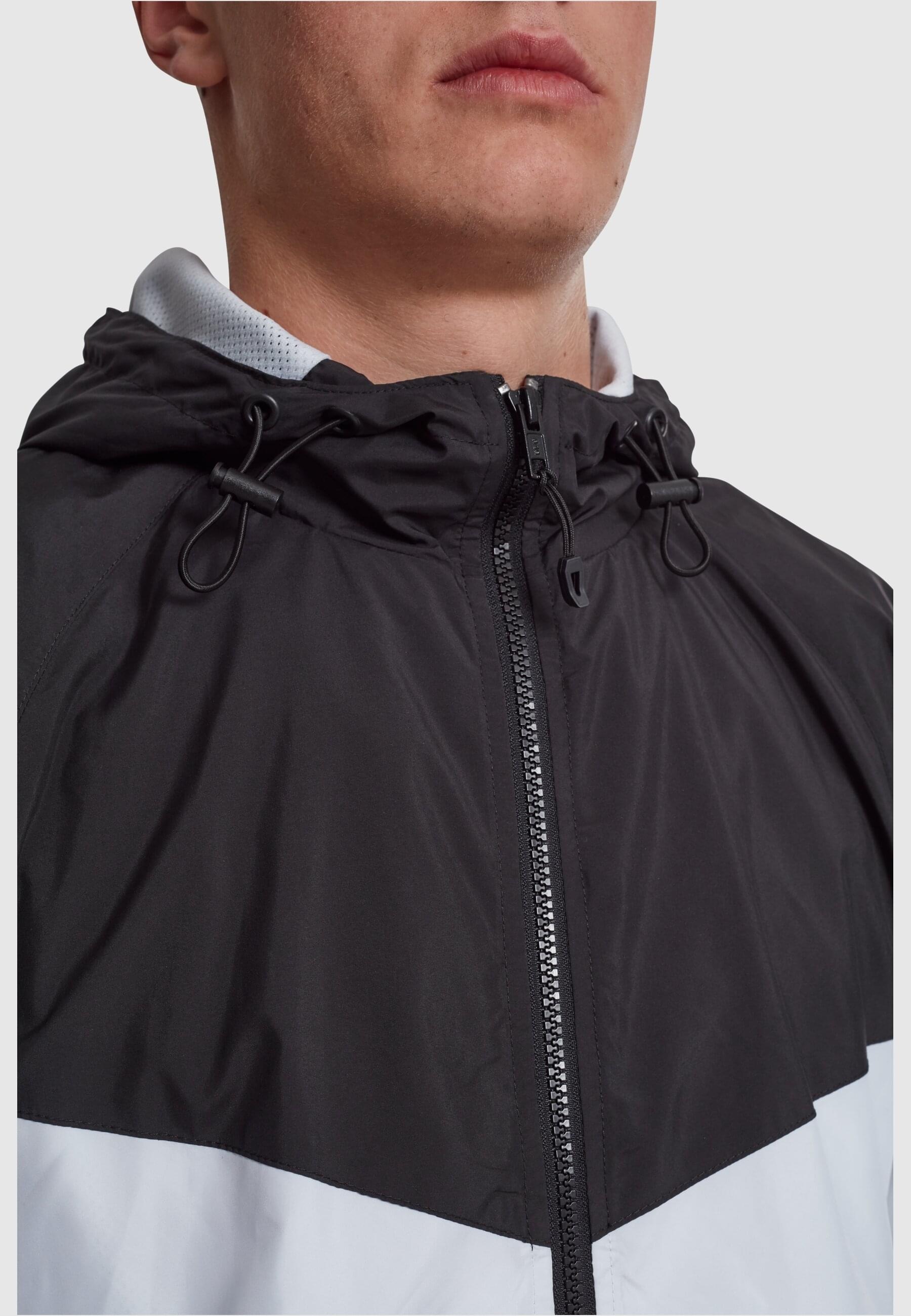URBAN CLASSICS Allwetterjacke »Urban Classics Herren 2-Tone Tech Windrunner«, (1 St.), mit Kapuze