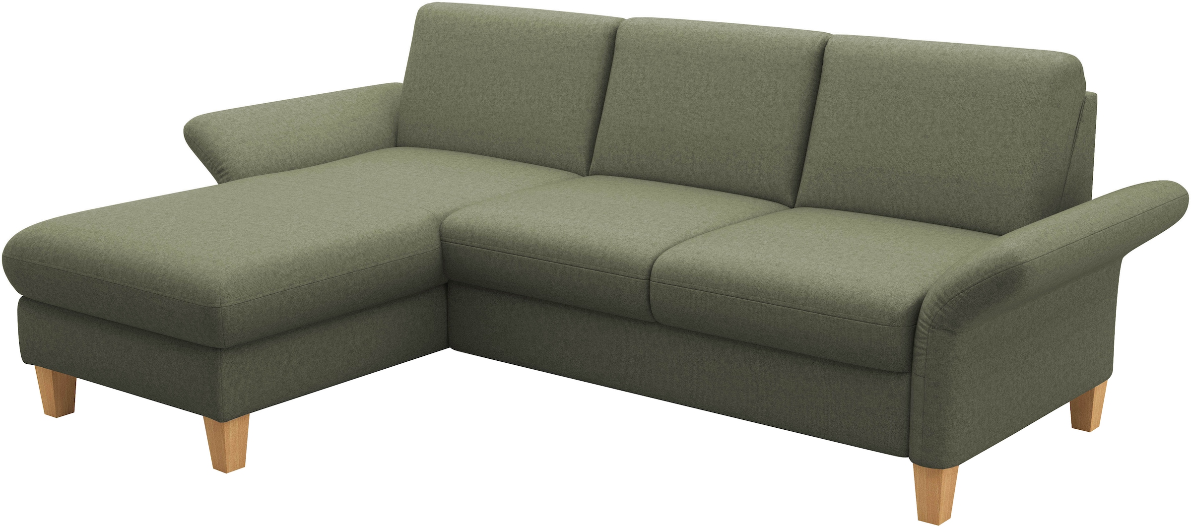 Home affaire Ecksofa »Rochelle, L-Form«, wahlweise mit Armteilverstellung, Bettfunktion und Bettkasten