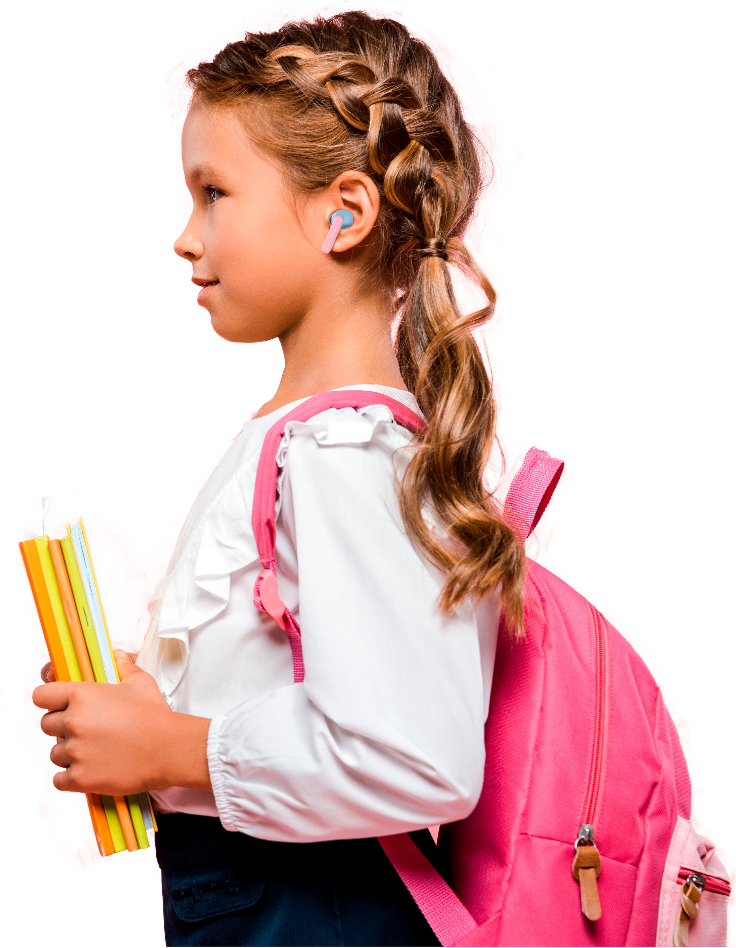 myFirst In-Ear-Kopfhörer »CareBuds« Bluetooth Freisprechfunktion | Rauschunterdrückung | Transparenzmodus | True Wireless