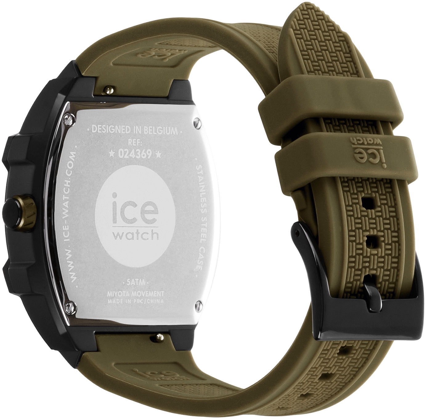 ice-watch Multifunktionsuhr »ICE boliday - Skeleton - Steel - Medium - MT«, Armbanduhr, Quarzuhr, Herrenuhr, Silikonband, Datum,12/24-Std.-Anzeige